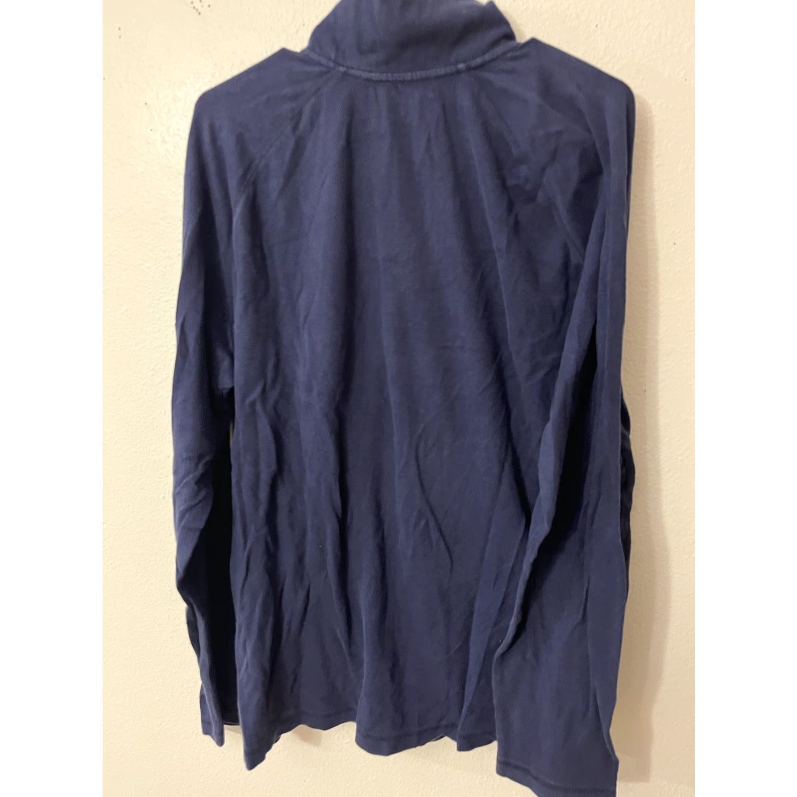 Gap VINTAGE Gap Sweater Shirt Mens XL Navy 1/4 Zip Pullover Casual City Sports Crew Neck Fleece Logo Men Size US XL / EU 56 / 4 - 3 Thumbnail