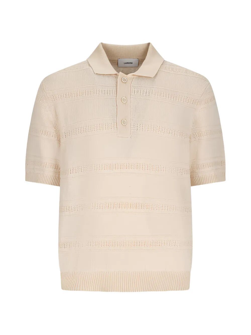 Lardini EMBROIDERED POLO SHIRT Size US S / EU 44-46 / 1 - 1 Thumbnail