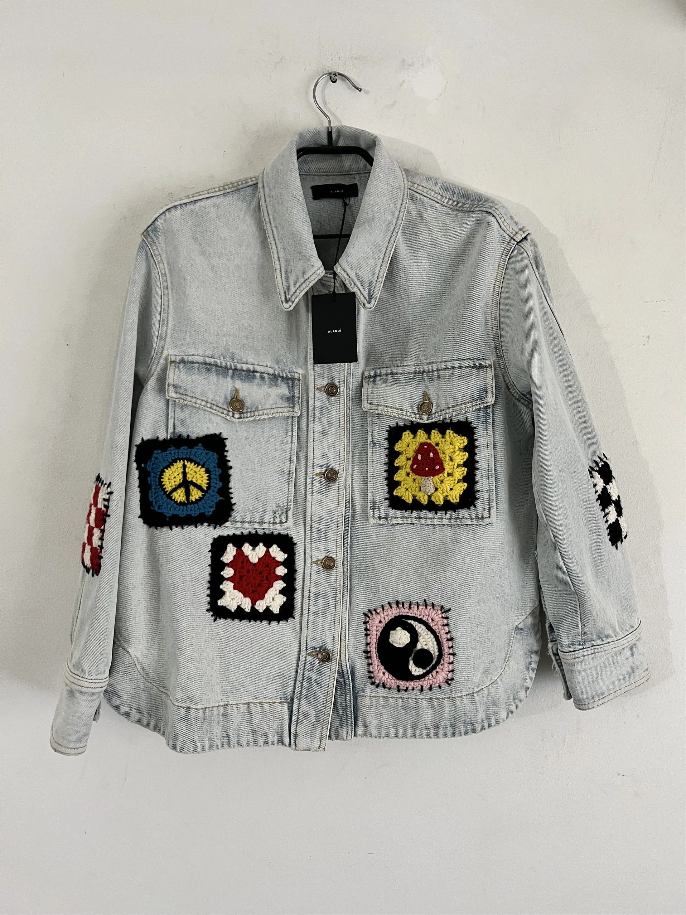Alanui Alanui Northern Vibes Denim Jacket Size US S / EU 44-46 / 1 - 6 Thumbnail