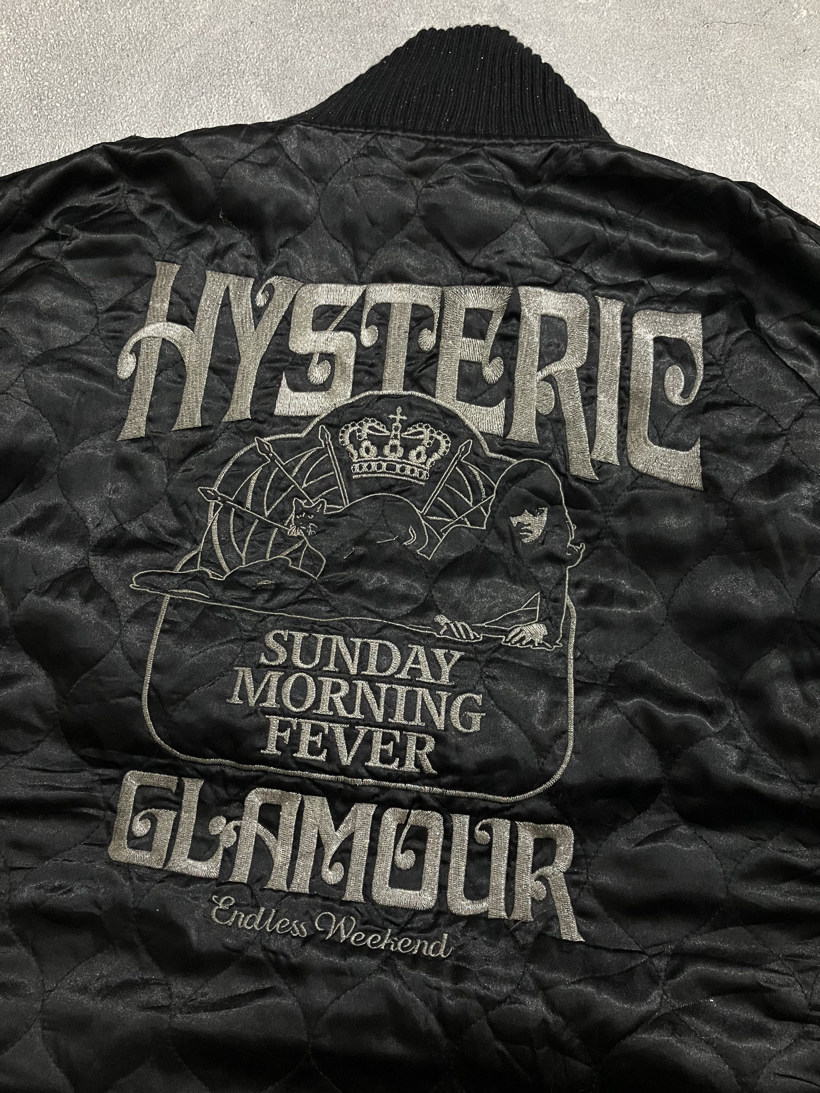 Hysteric Glamour × If Six Was Nine Hysteric Glamour Quilted Bomber Jacket Size US L / EU 52-54 / 3 - 5 Thumbnail