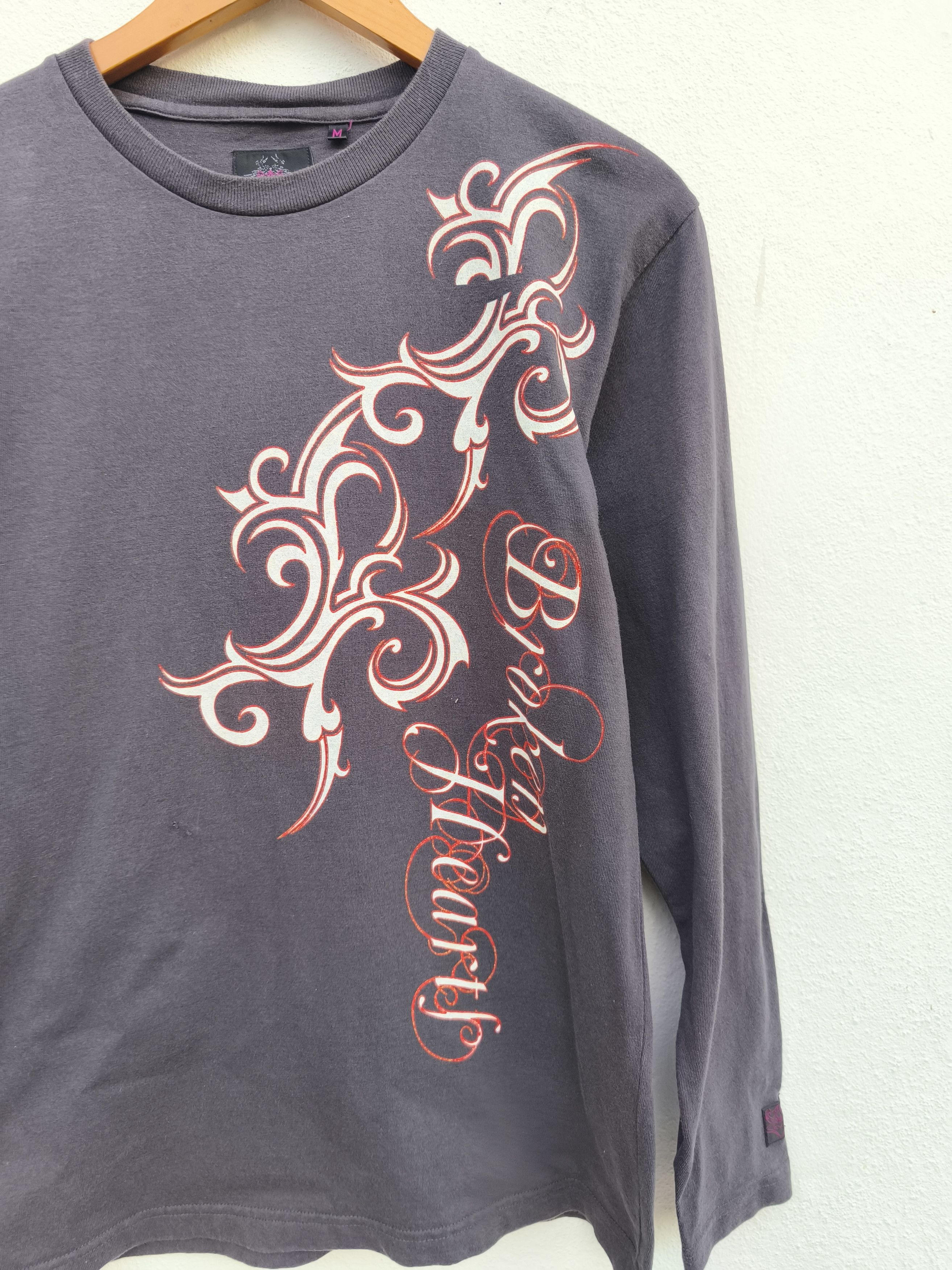 Sukajan t shirt long sleeve Share Homme Spirit