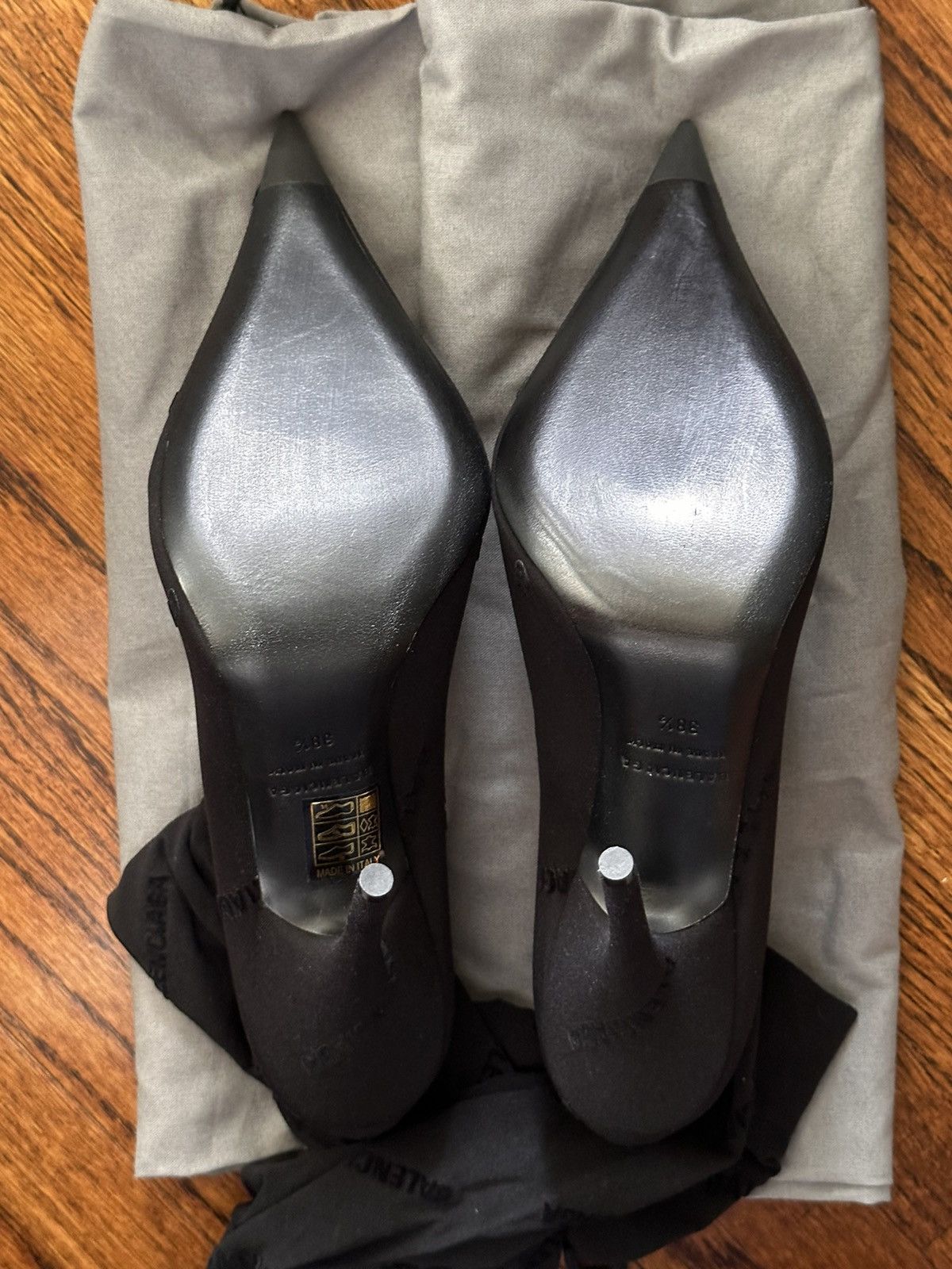 Balenciaga Balenciaga Naked Over the Knee Boot Size US 7.5 / IT 37.5 - 3 Thumbnail