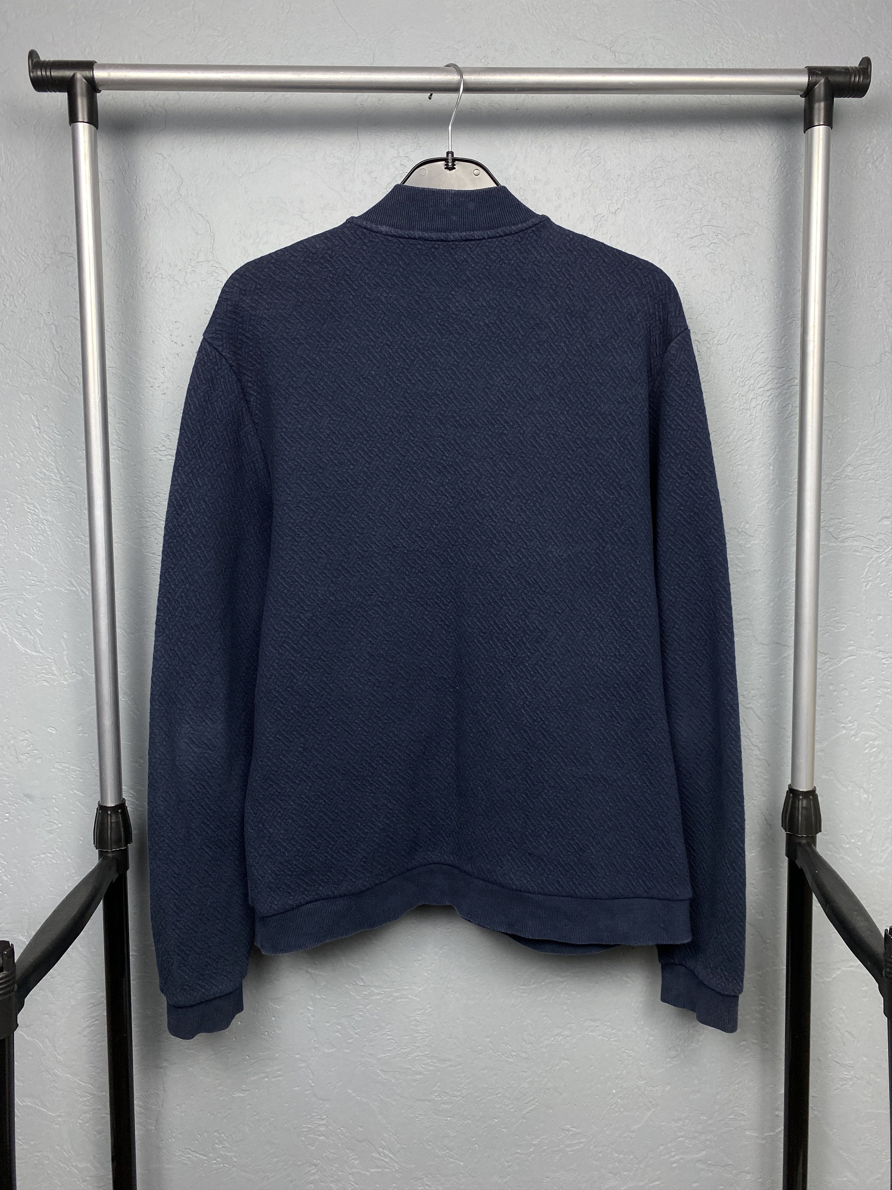 Reiss × Vintage Reiss Vintage Mens Cotton Bomber Jacket Size US L / EU 52-54 / 3 - 6 Thumbnail