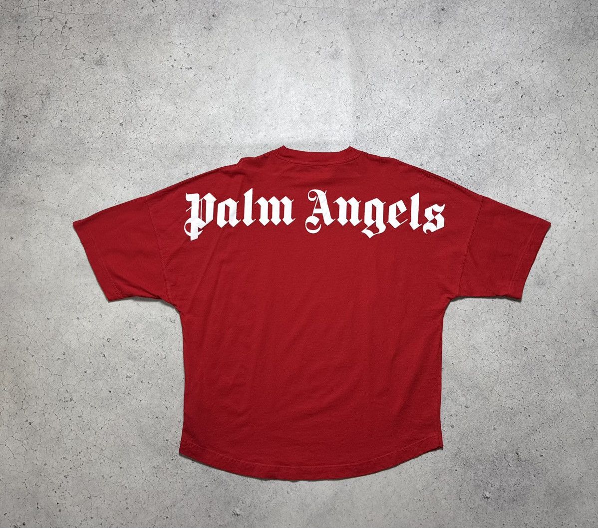 Palm Angels Palm Angels Big Logo Red T-Shirt Size XL Size US XL / EU 56 / 4 - 1 Thumbnail
