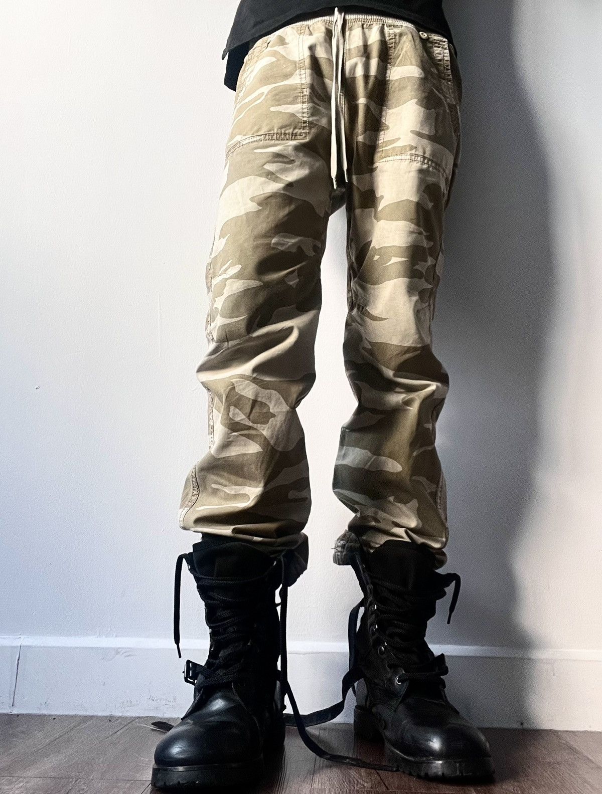 If Six Was Nine 2000s G.O.A Avant-Garde Camouflage Pants Size US 30 / EU 46 - 2 Thumbnail