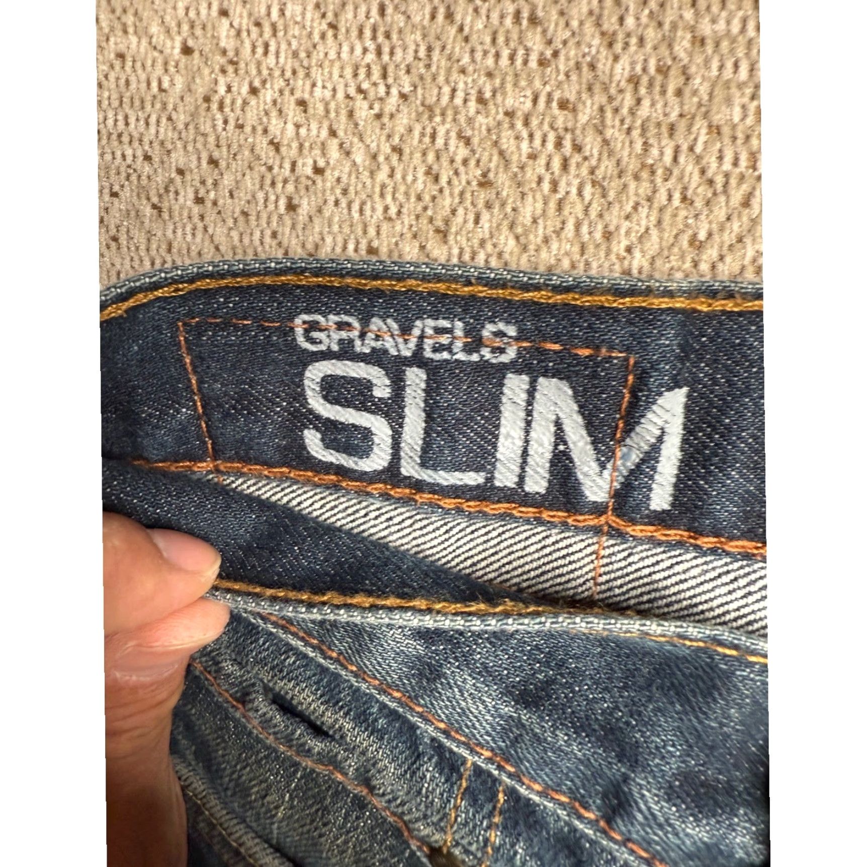 Vintage Bullhead Denim Co. Slim Fit Jeans Distressed Blue Denim Men's Size 30x32 Jeans Size US 30 / EU 46 - 2 Thumbnail