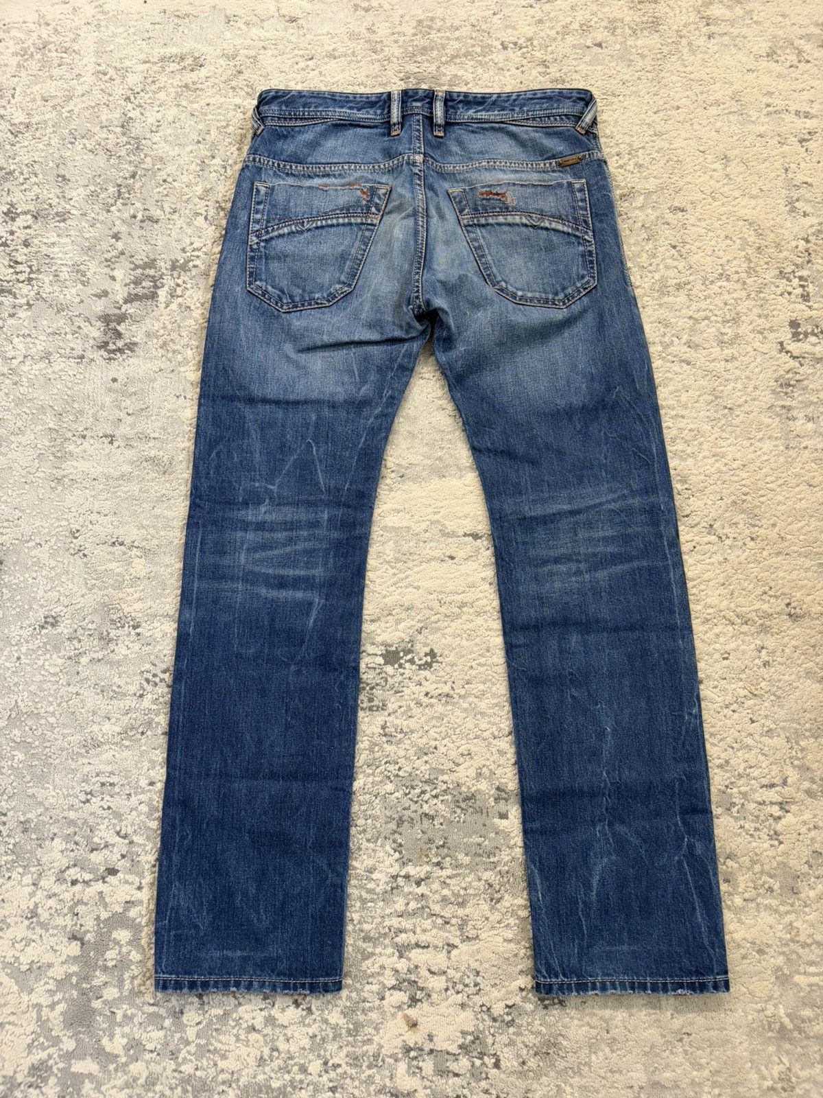 Diesel IAKOP Slim Tapered Jeans Wash 0815K 30x30 Size US 30 / EU 46 - 7 Thumbnail