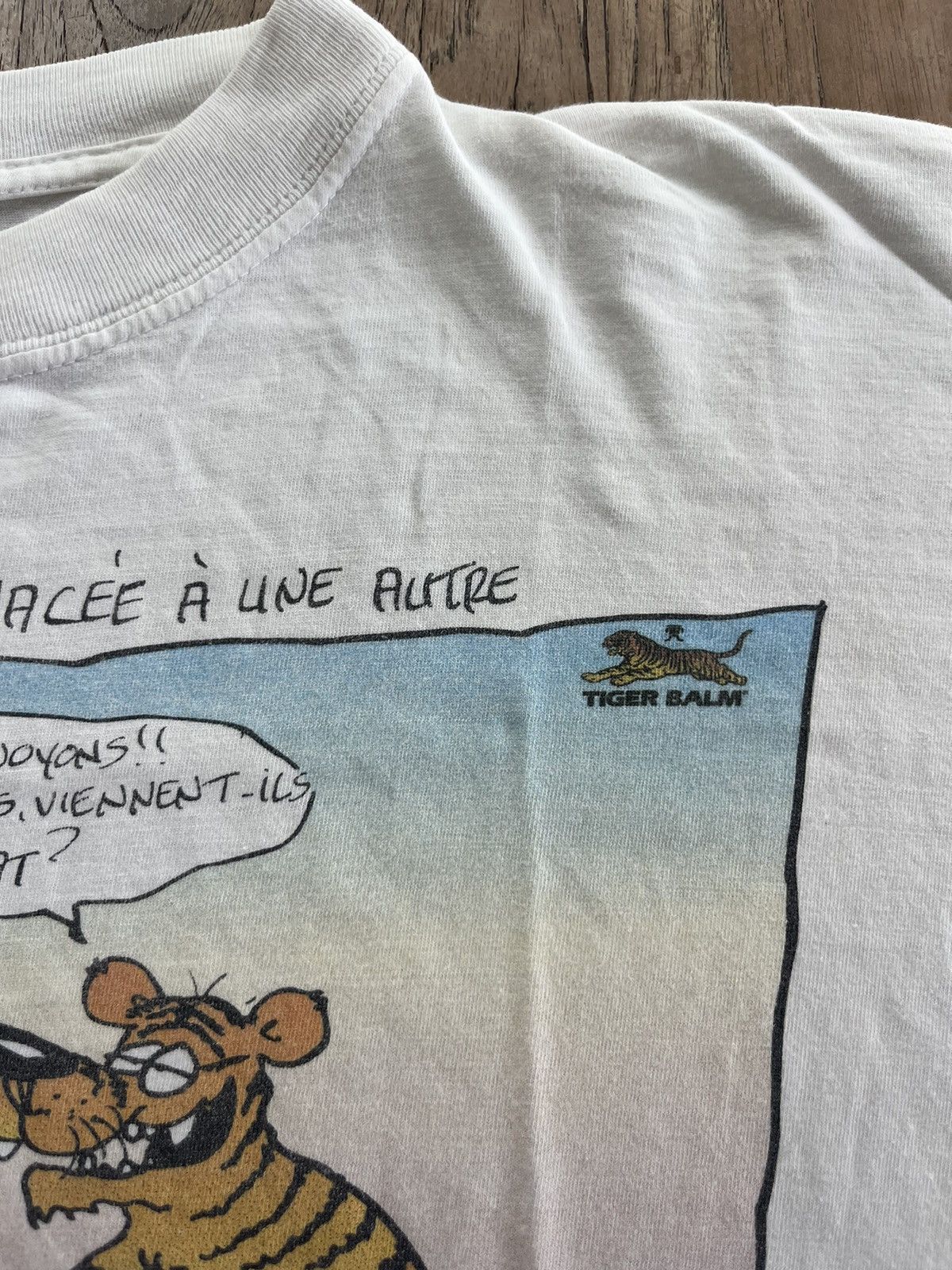Vintage Vintage TIGER BALM Promo company Funny Art 90’s T-shirt Size US L / EU 52-54 / 3 - 6 Thumbnail