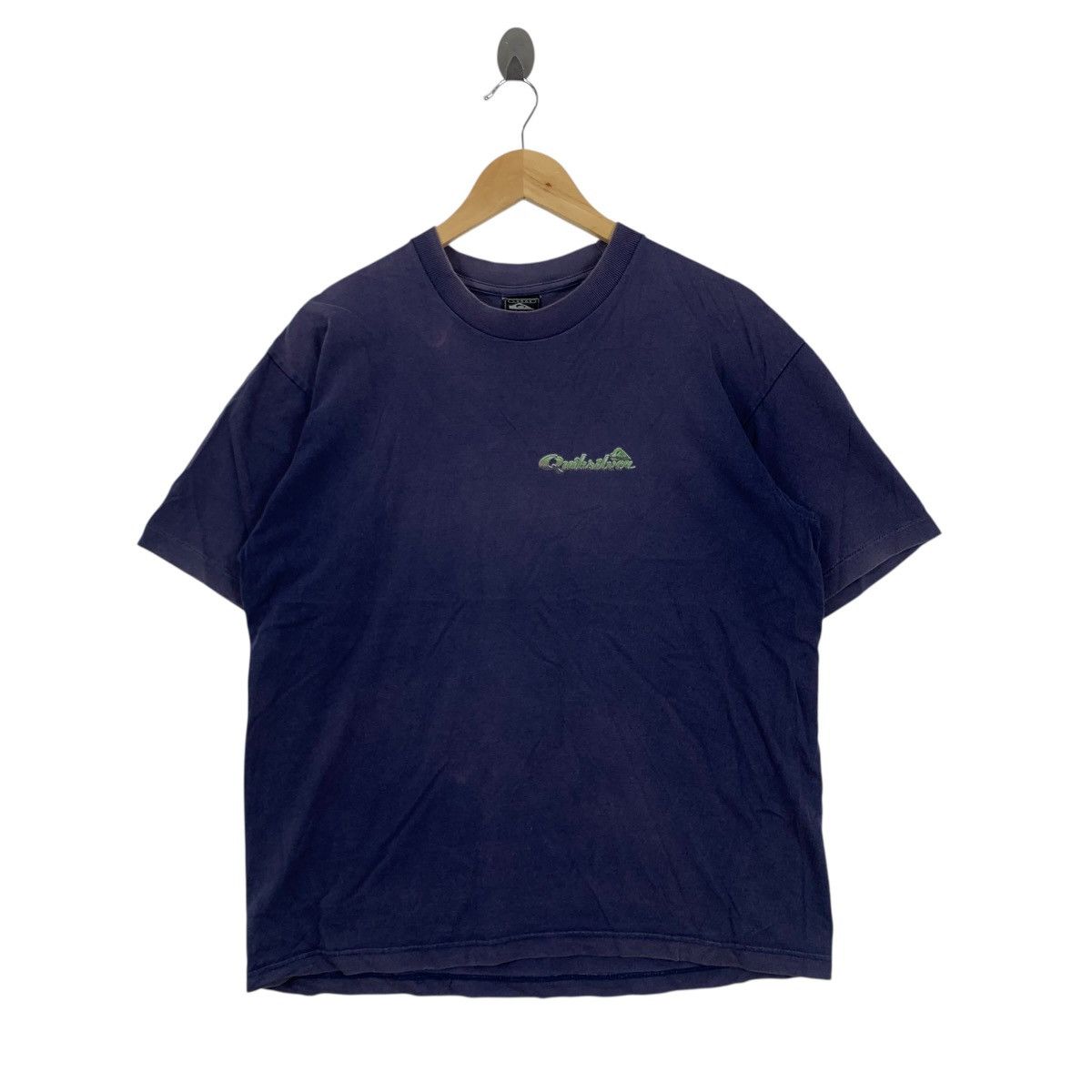 Quiksilver Vintage 90s QUIKSILVER USA Surfing Tshirt Distressed Size US L / EU 52-54 / 3 - 2 Thumbnail