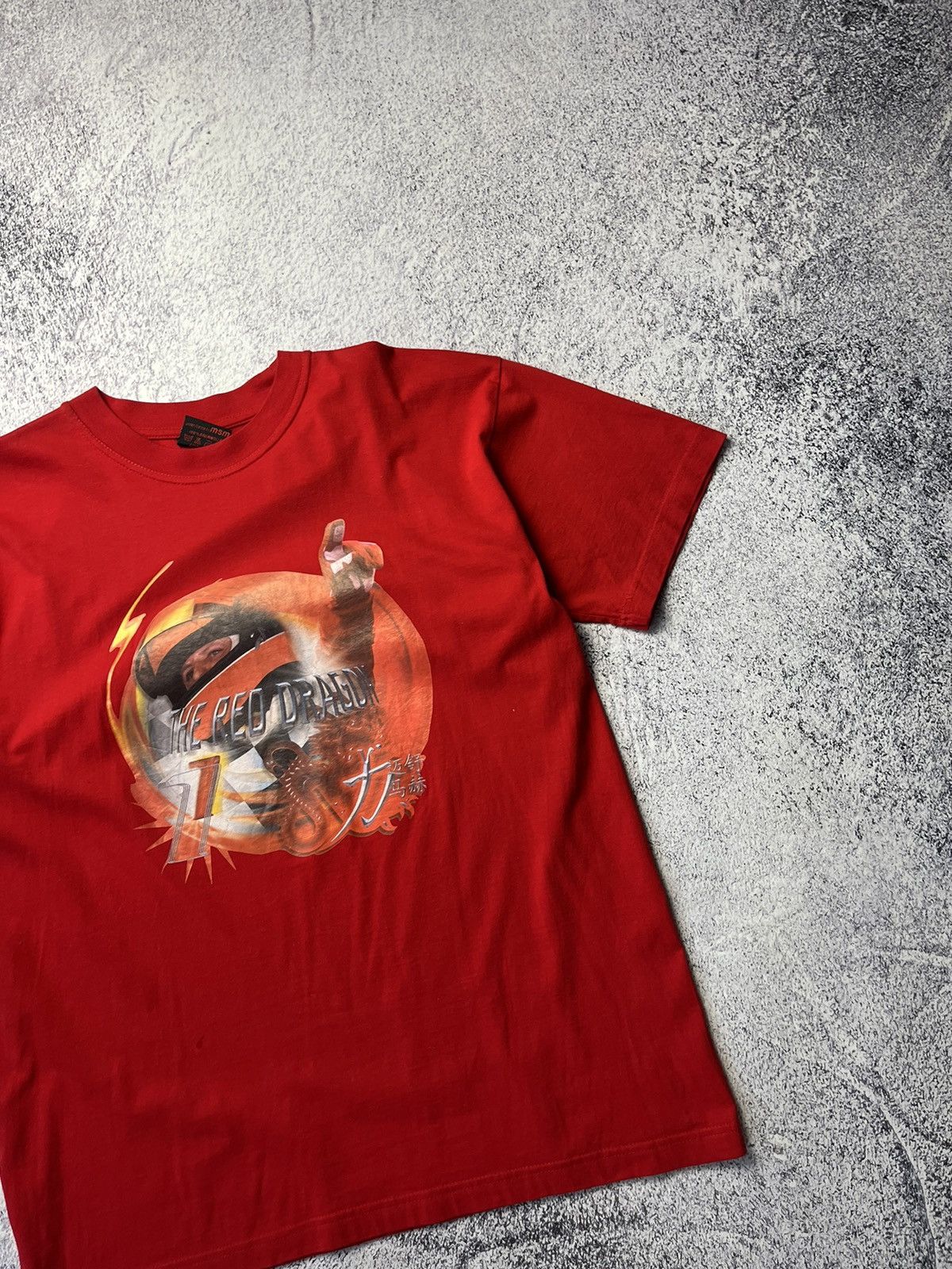 Ferrari Michael Schumacher Rare Men's Vintage T-shirt Size US L / EU 52-54 / 3 - 8 Thumbnail