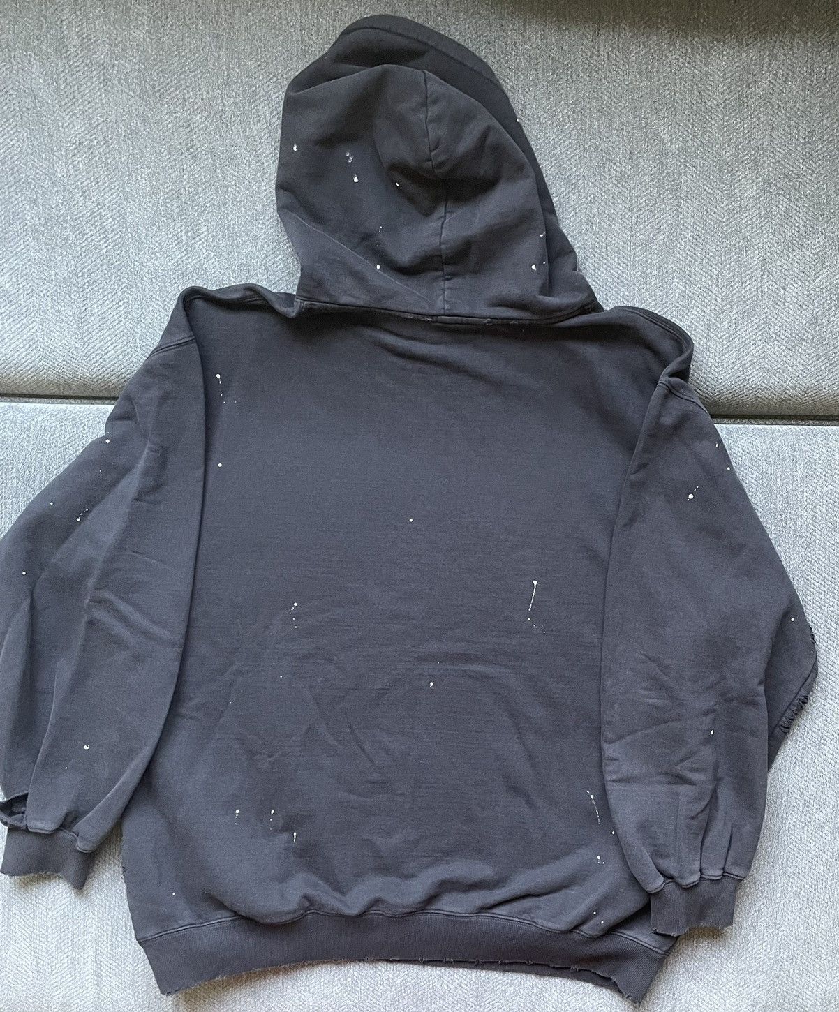 WE11DONE Distressed Oversized Hoodie Size US M / EU 48-50 / 2 - 2 Thumbnail