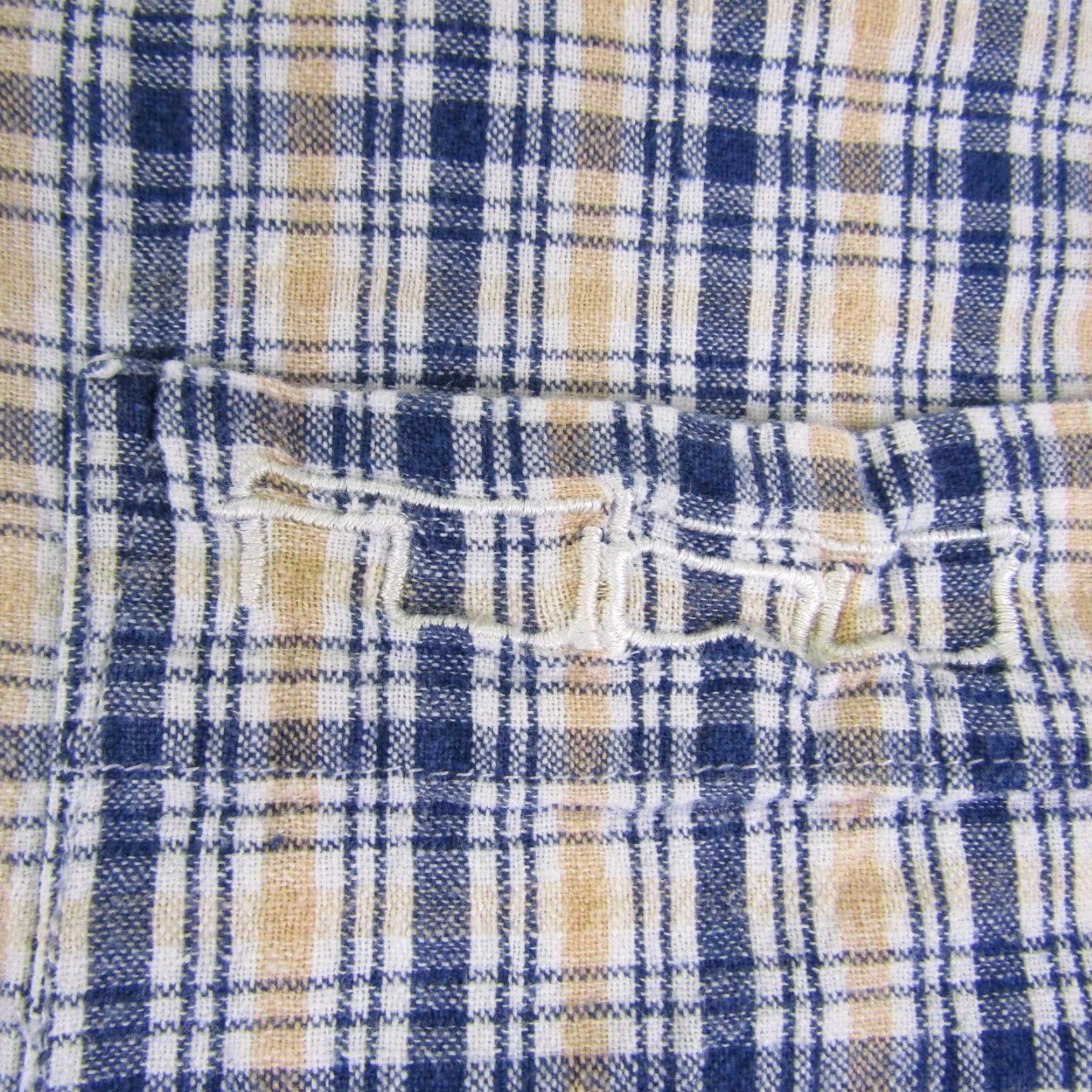 Fubu VINTAGE FUBU Shirt Mens 5XL Blue Yellow White Plaid Button-Up The Collection Hip Hop Y2K Casual Mens 5XL Blue Size US L / EU 52-54 / 3 - 3 Thumbnail