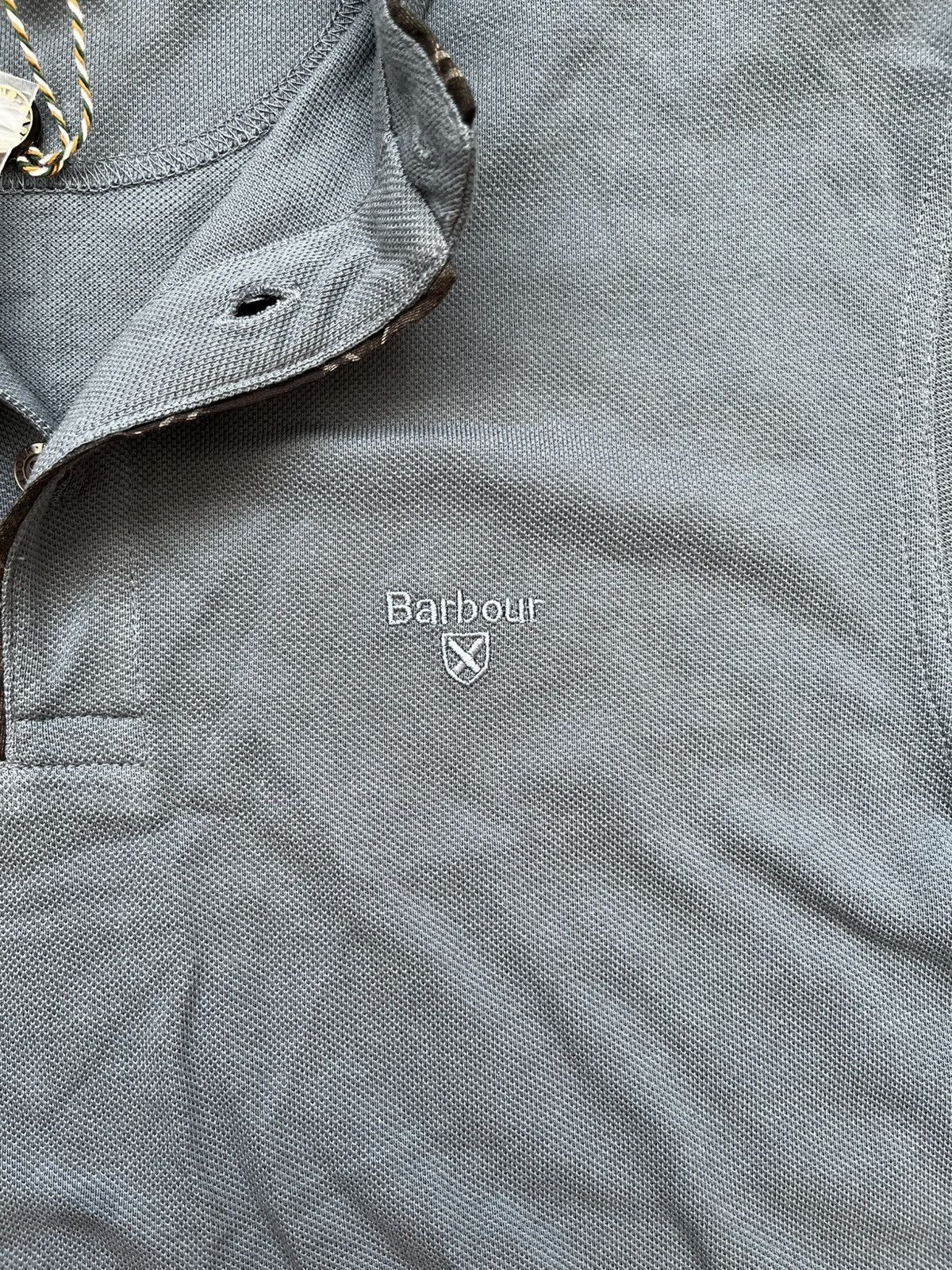 Barbour New Barbour Men's Polo Shirt | Dusk Blue | Size Size US M / EU 48-50 / 2 - 3 Thumbnail