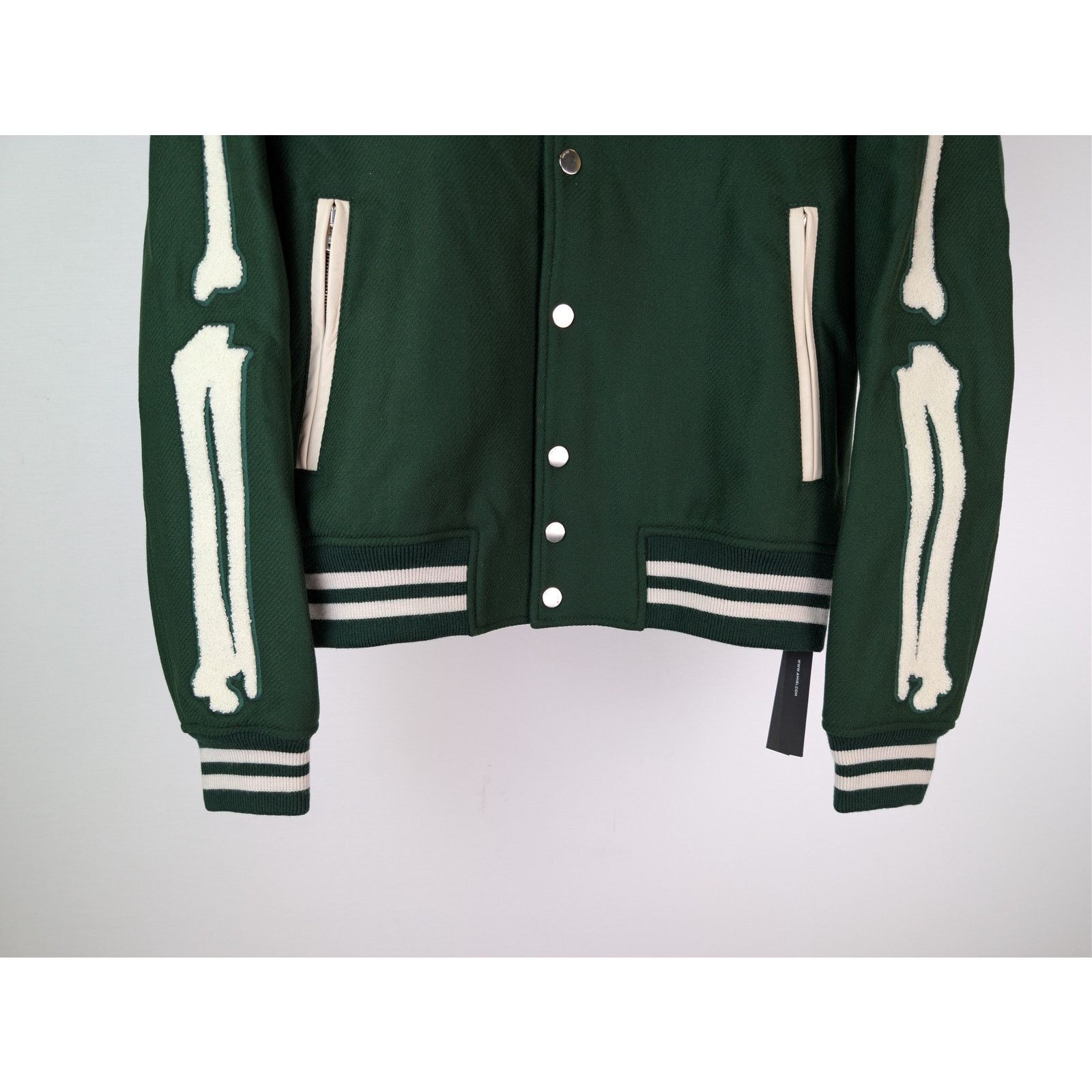 Amiri o1rshd1 Bones Jacket in Rain Forest Size US M / EU 48-50 / 2 - 4 Thumbnail