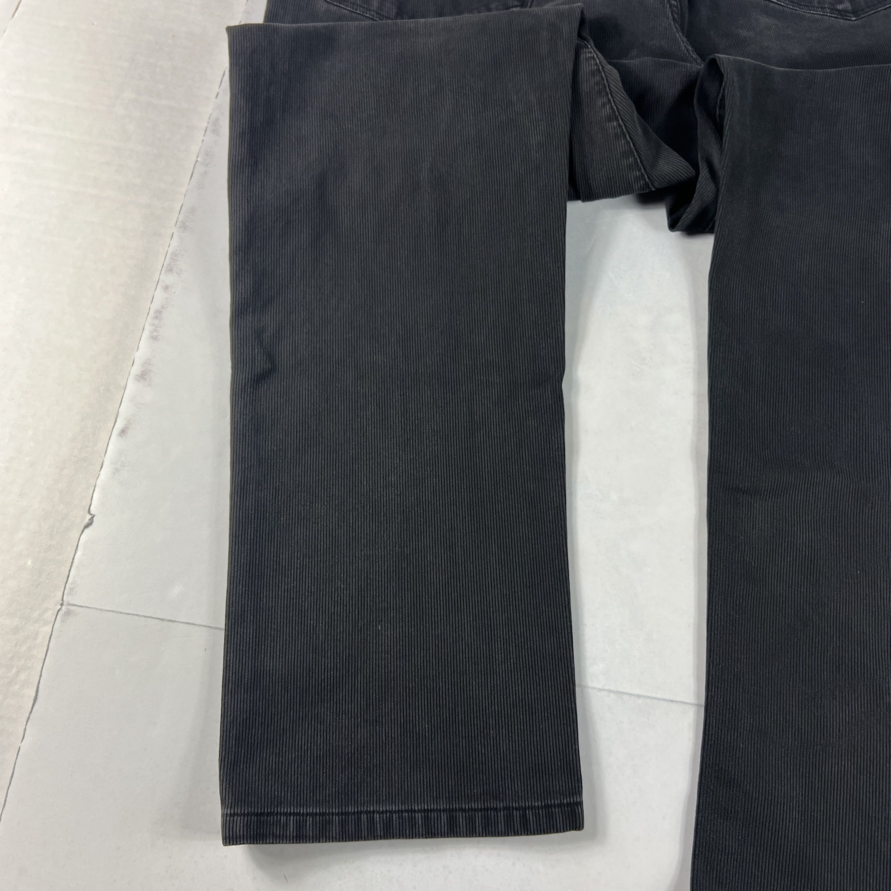 Todd Snyder Todd Snyder Corduroy Pants Slim Fit Baby Cord Black Faded Size US 34 / EU 50 - 19 Thumbnail