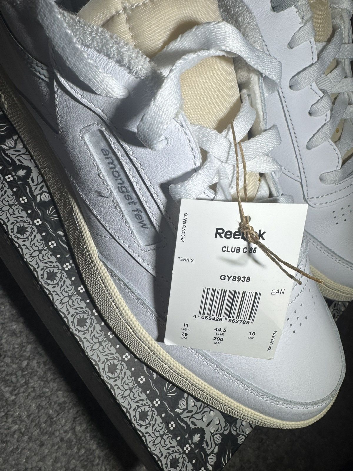 Reebok Reebok x Amongst Few Club C 85 Magic Carpet Size US 11.5 / EU 44-45 - 3 Thumbnail