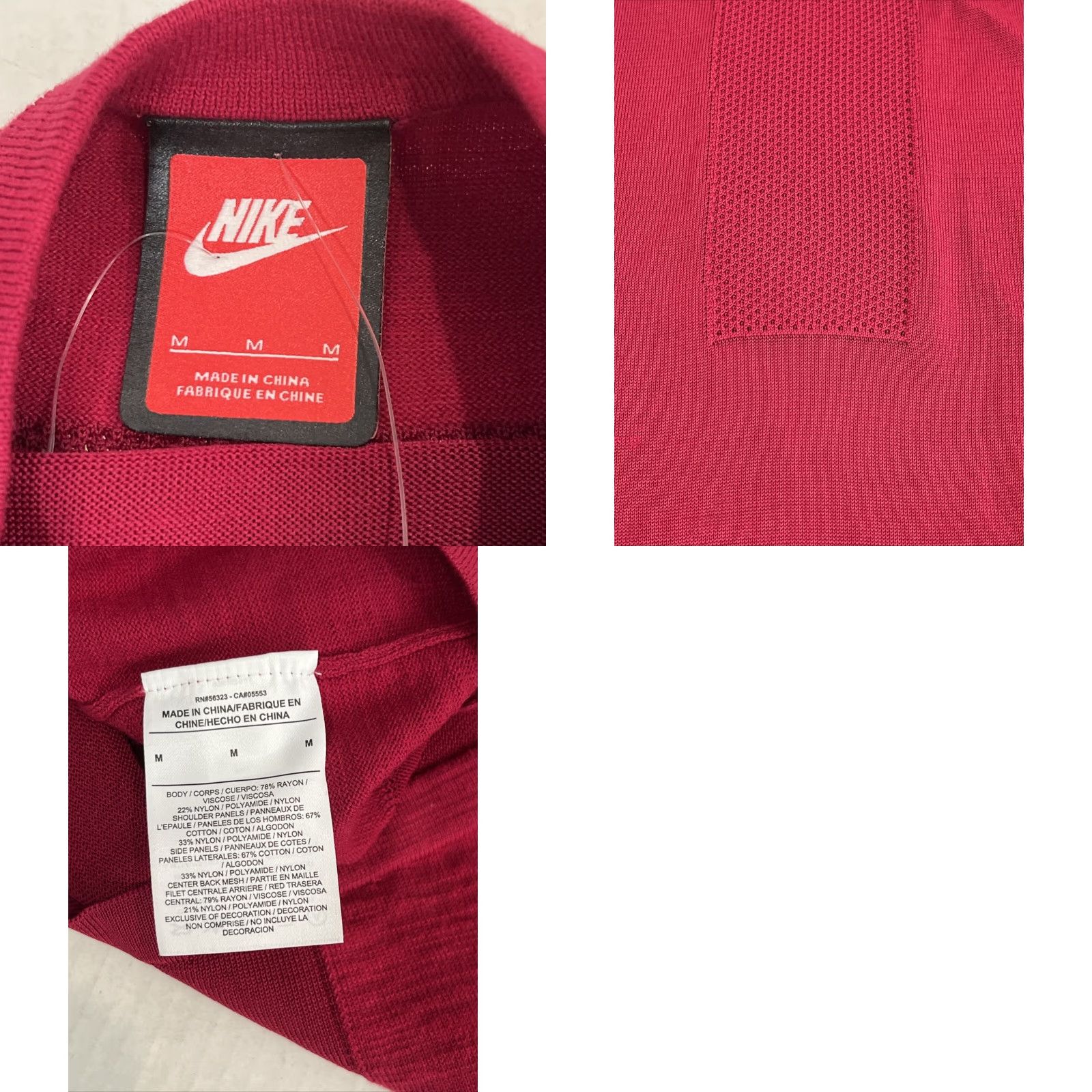 Nike Nike Sportswear Womens Tech Knit Sleeveless Sweater M Noble Red New Tags Size M / US 6-8 / IT 42-44 - 8 Thumbnail