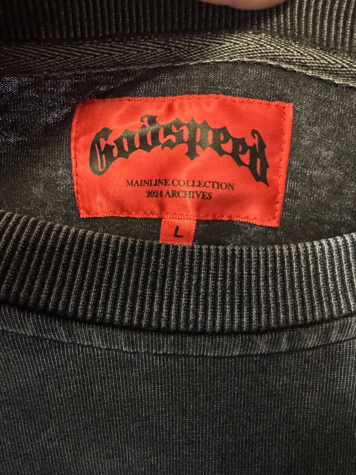 Godspeed Godspeed Skeleton Dual Thermal L/S Faded Black Shirt Size US L / EU 52-54 / 3 - 2 Thumbnail