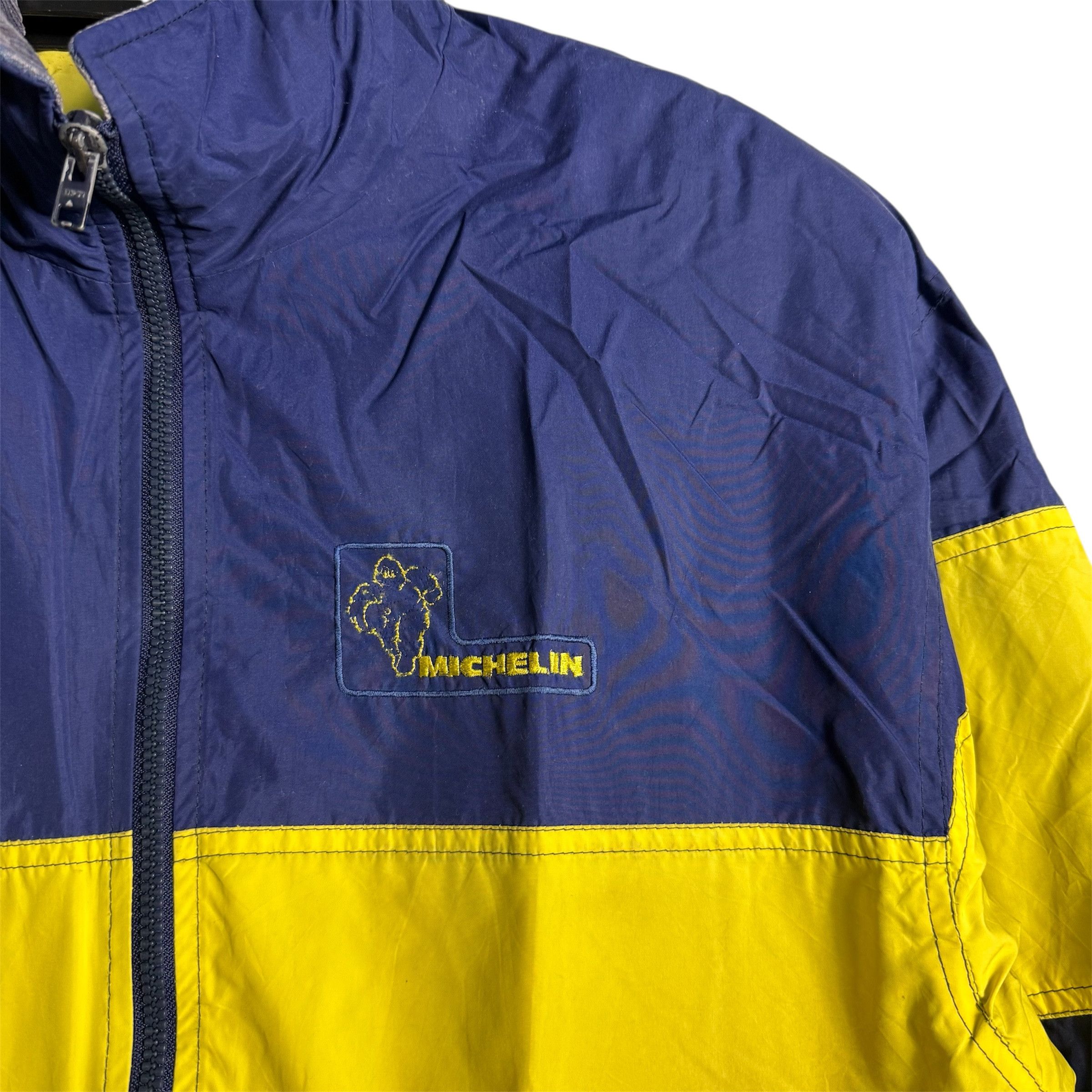 Gear for Sports 🔥RARE🔥Vintage Michelin Racing Spellout Full-Zip Jacket Size US M / EU 48-50 / 2 - 4 Thumbnail