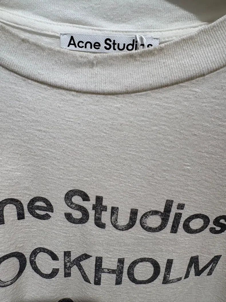 Acne Studios Acne Studios 1996 Short-Sleeve T-Shirt with Letter Print Size US XS / EU 42 / 0 - 6 Thumbnail