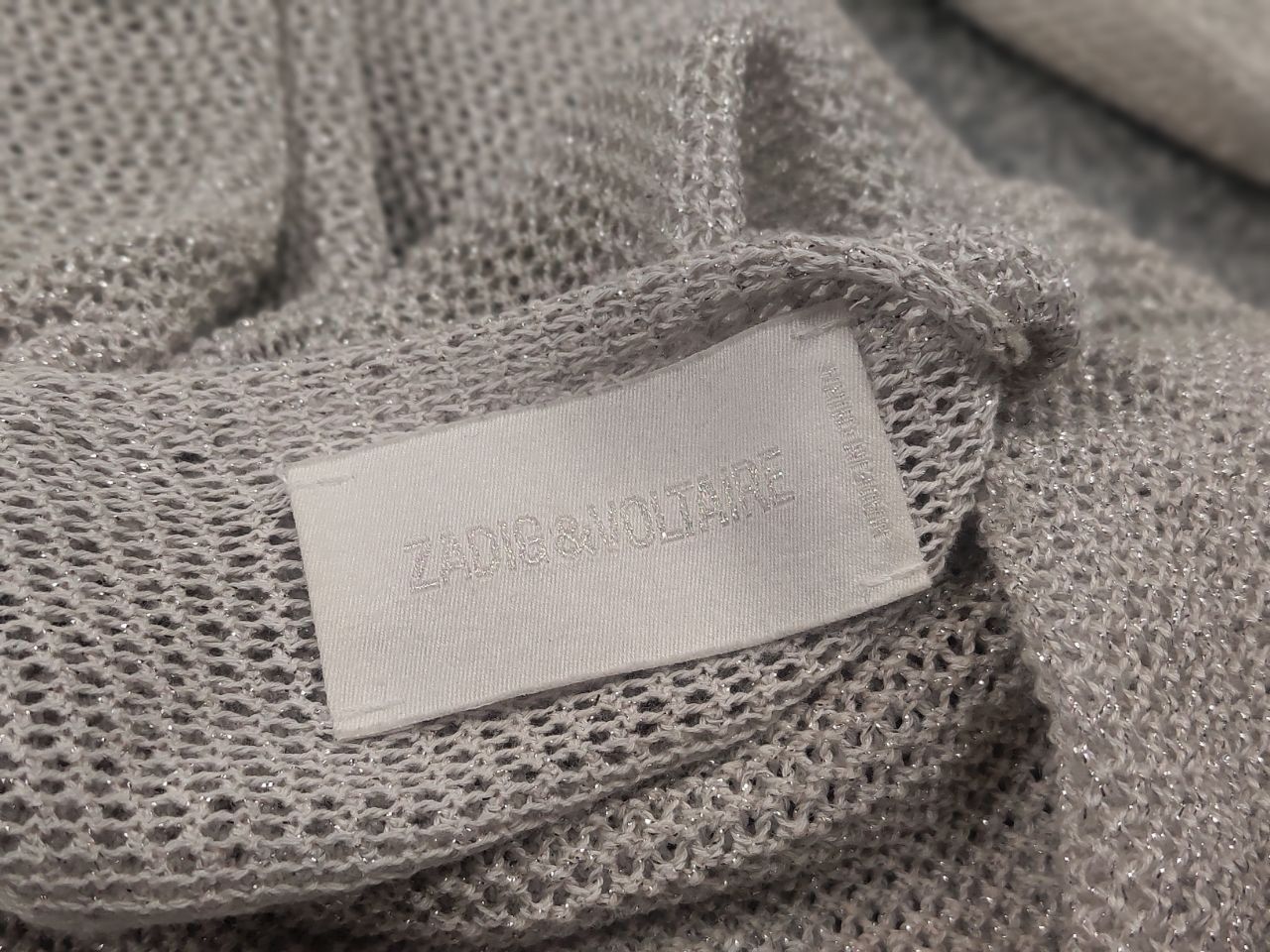 Zadig & Voltaire Zadig & Voltaire daphnee Metallic Daphnee Mesh Cardigan Open Size M / US 6-8 / IT 42-44 - 11 Thumbnail
