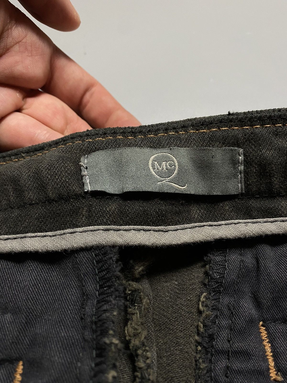 Alexander McQueen × Vintage 🔥Alexander McQueen exclusive denim pants Size 27" / US 4 / IT 40 - 10 Thumbnail