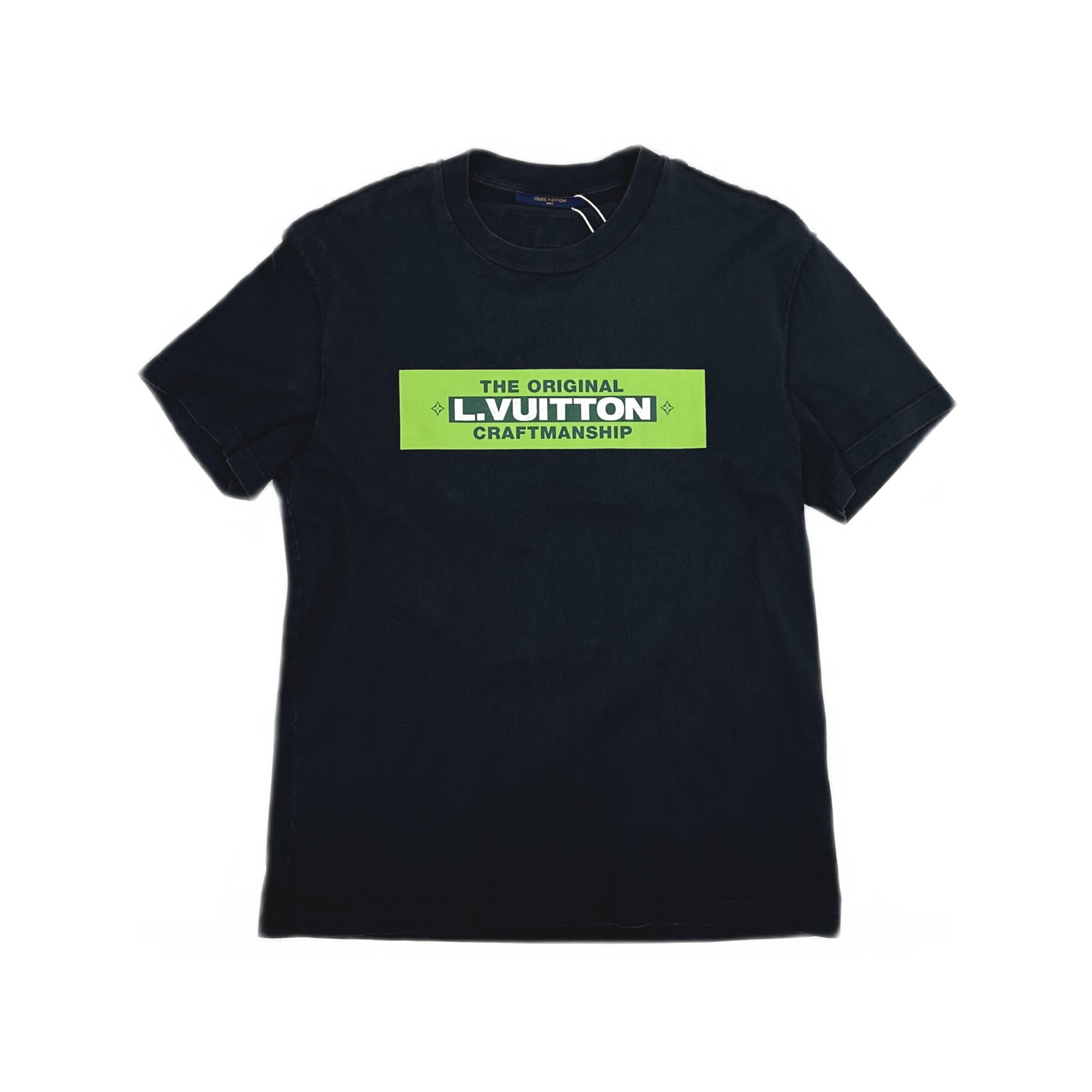 Louis Vuitton Louis Vuitton Box Logo Craftmanship T-Shirt M Size US M / EU 48-50 / 2 - 1 Thumbnail