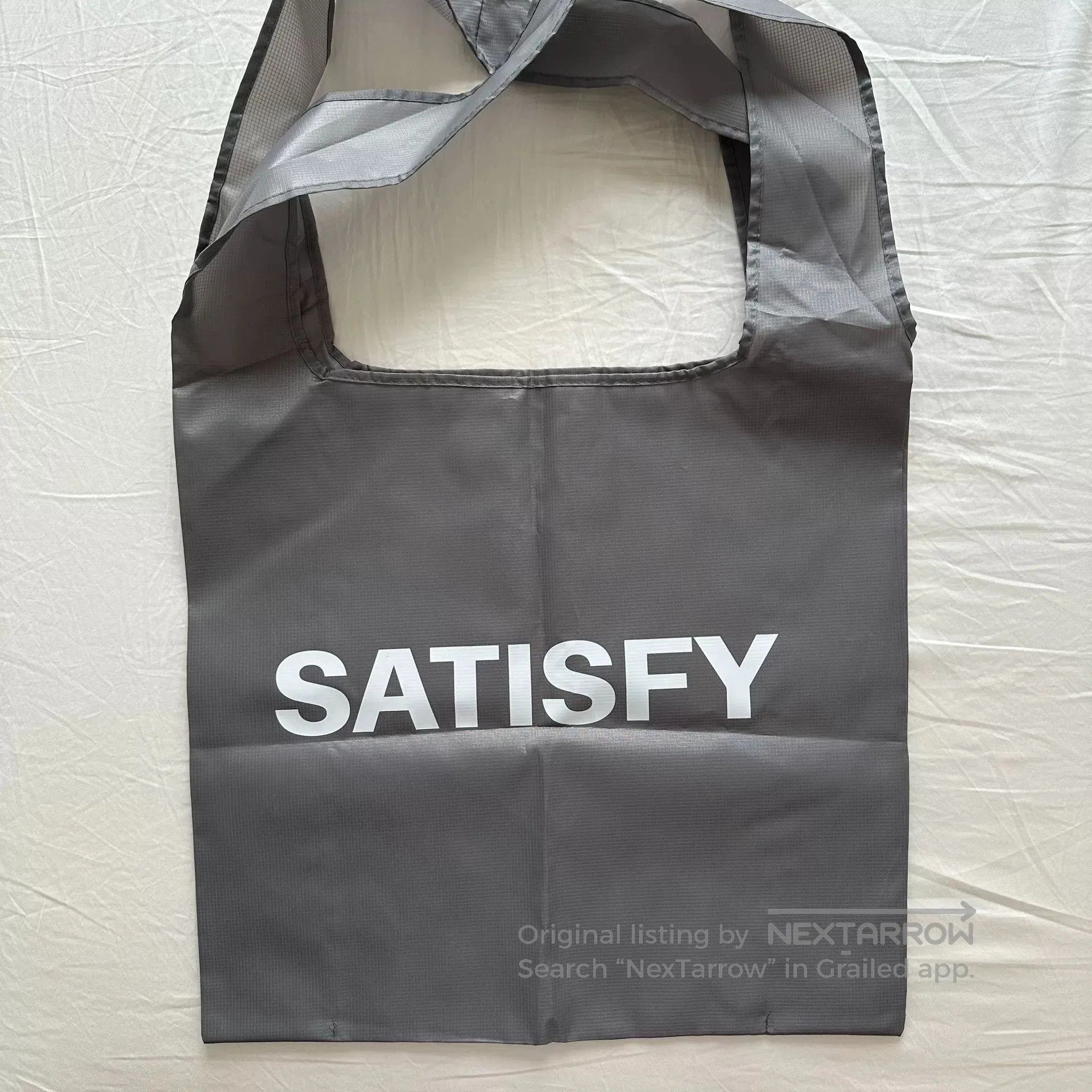 Other Satisfy Reflective Font Tote Bag. Size ONE SIZE - 3 Thumbnail