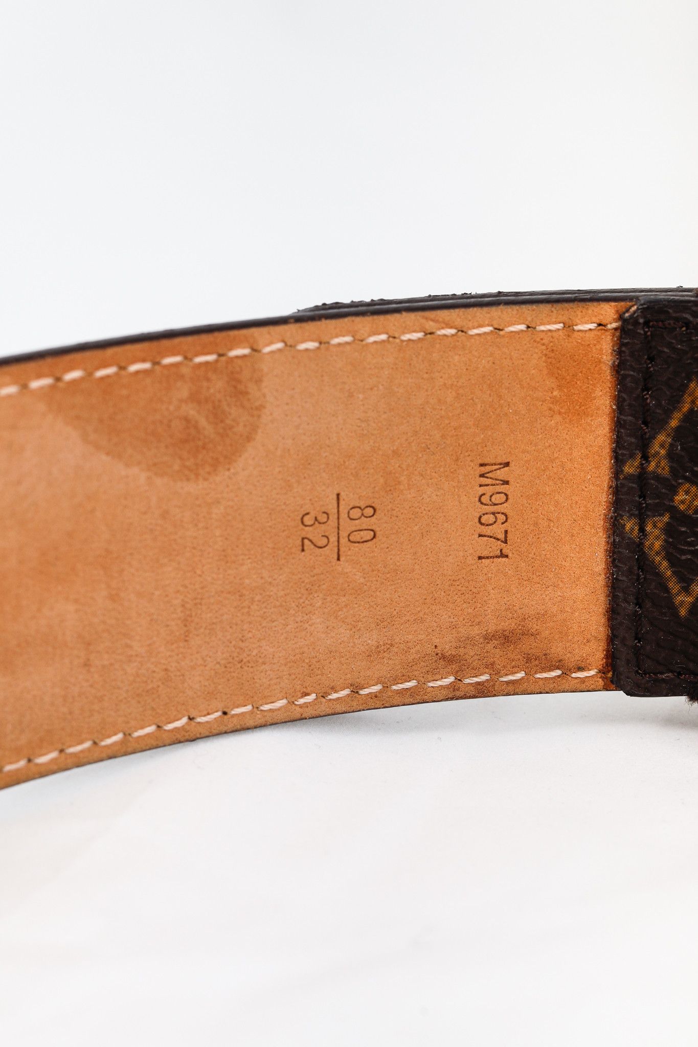 Louis Vuitton Louis Vuitton Monogram Canvas Ceinture 1904 Belt Size ONE SIZE - 6 Thumbnail