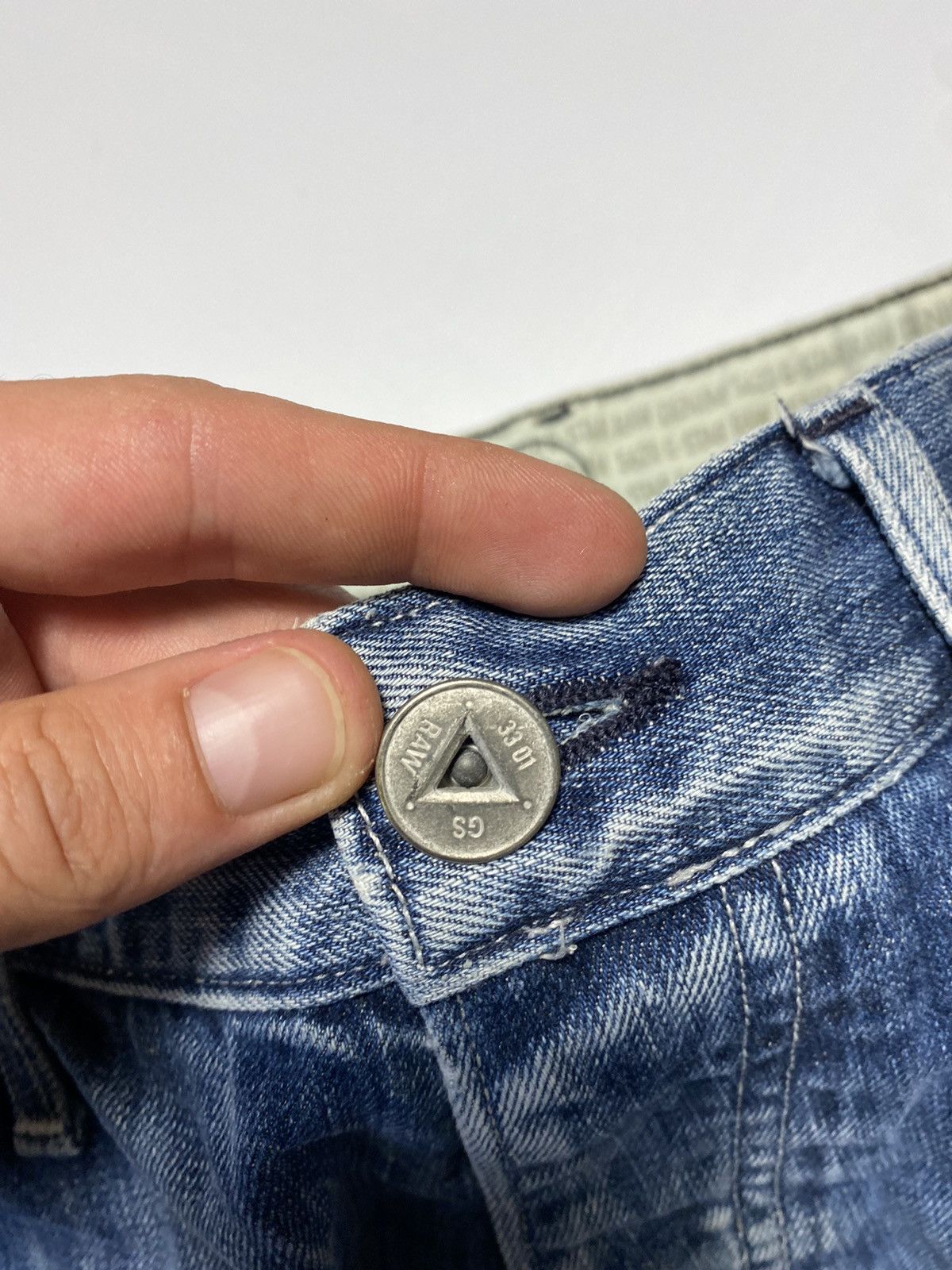 G-Star Vintage G-star raw workwear double knee jeans size 30/32 Size US 30 / EU 46 - 13 Thumbnail
