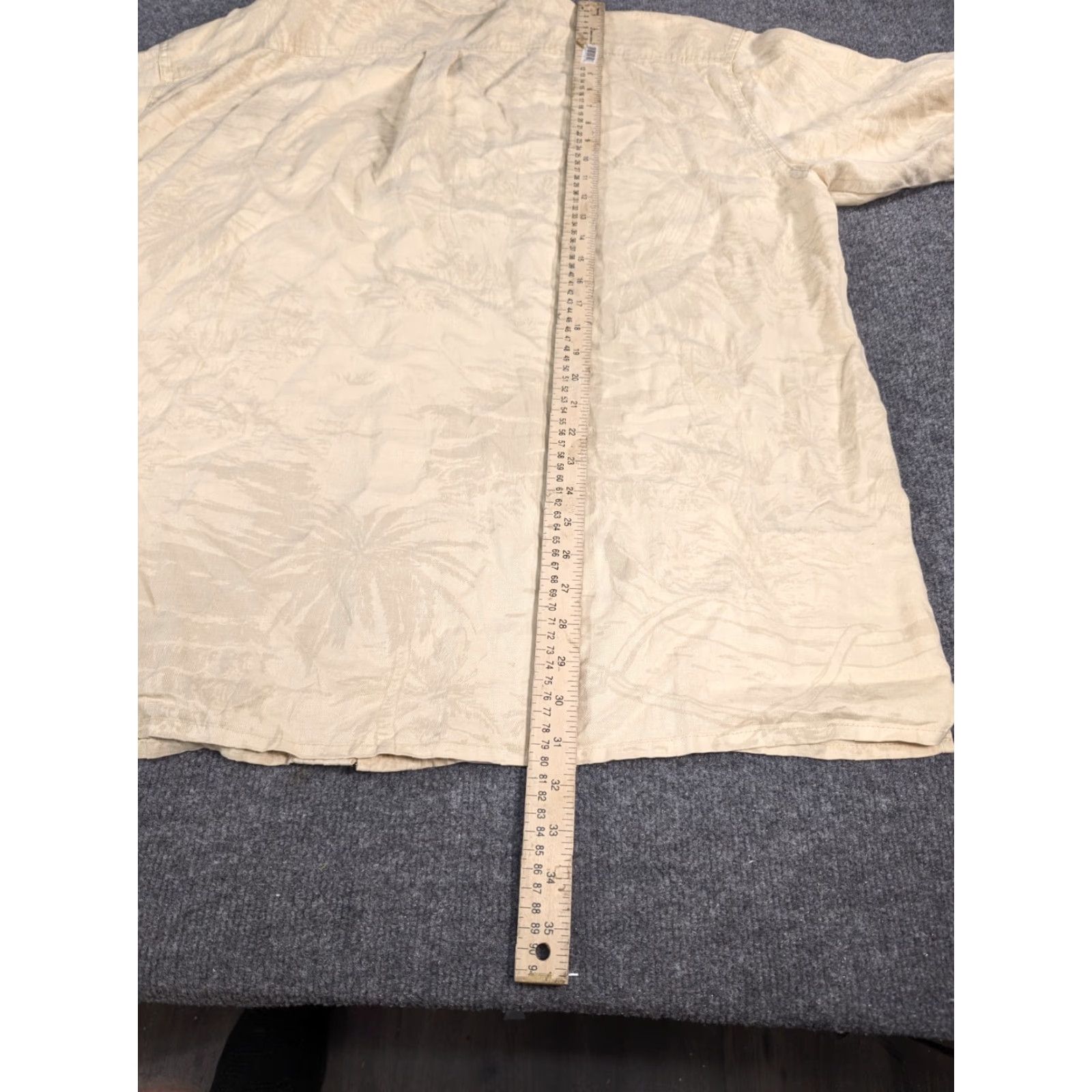 Vintage DASH SANTA CRUZ Shirt Mens 2XL Short Sleeve Button Up Hemp Beige Pockets Uniform/Regular Size 2XL Men Clothing Size US XXL / EU 58 / 5 - 5 Thumbnail