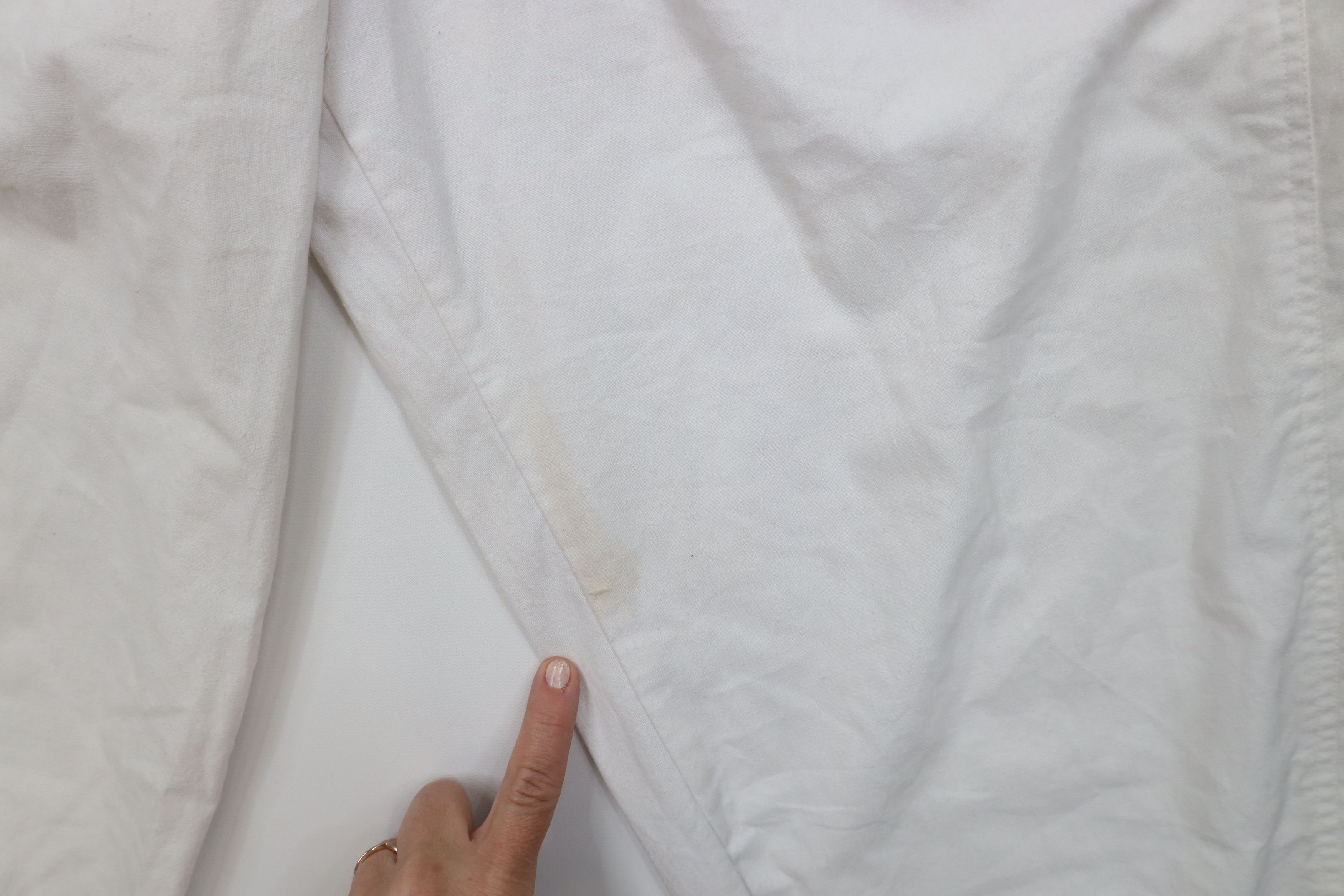 Vintage Deadstock Vintage 80s 90s Bugle Boy Pleated Pants White Size US 28 / EU 44 - 5 Thumbnail