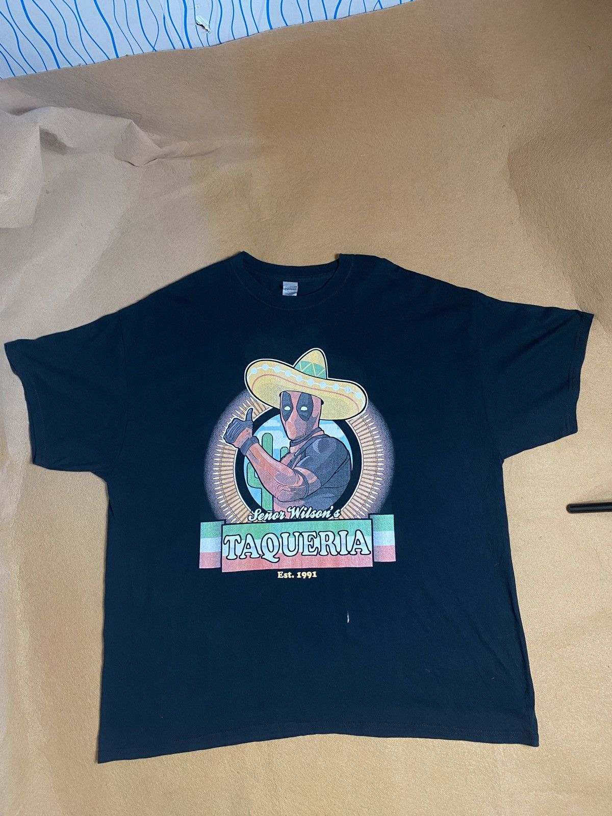 Gildan × Vintage Vintage Dead pool vintage shirt over size Size US XL / EU 56 / 4 - 1 Thumbnail