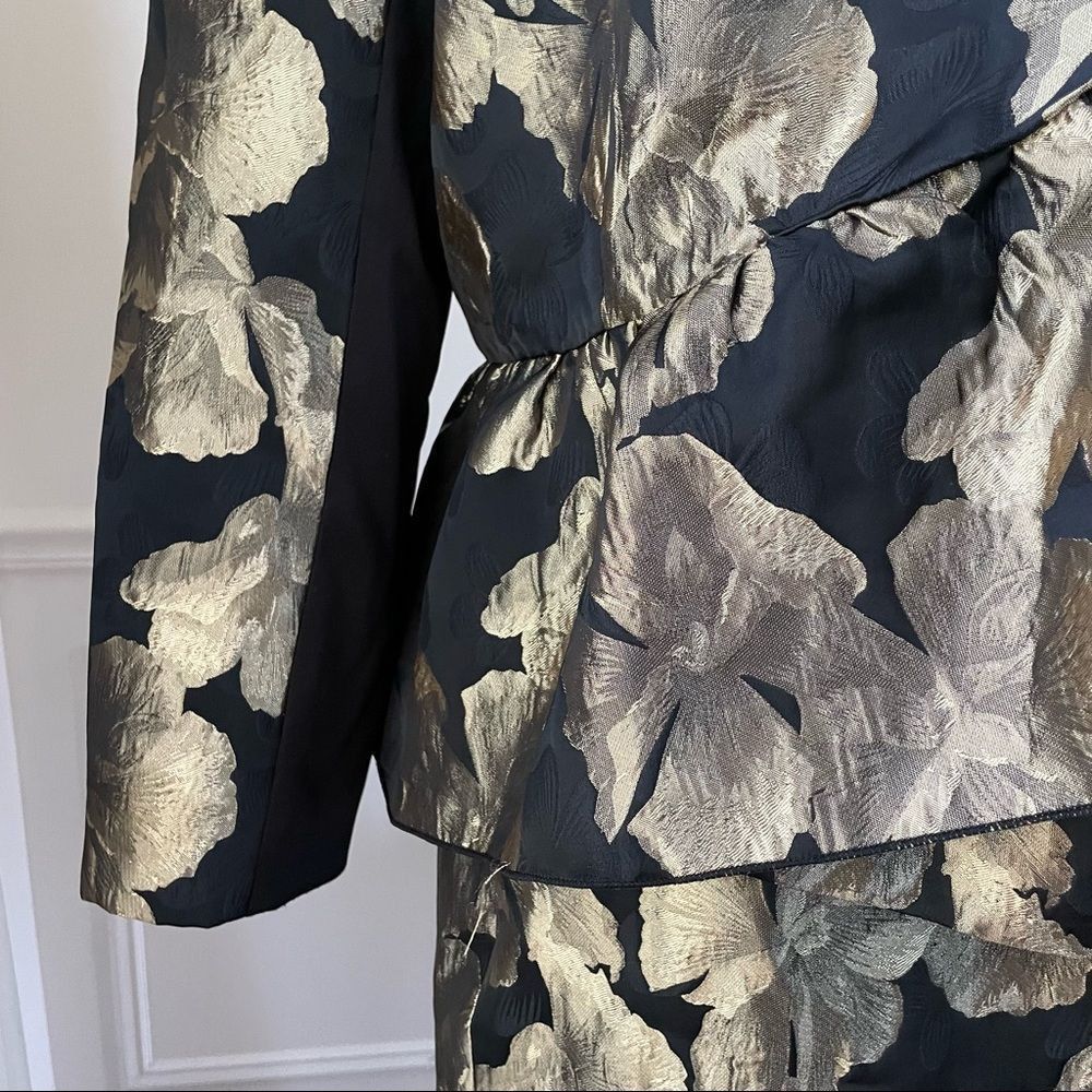Other Ashro Larhonda Wardrober 3 Pc Peplum Jacket Skirt Pants Gold Size XL / US 12-14 / IT 48-50 - 7 Thumbnail