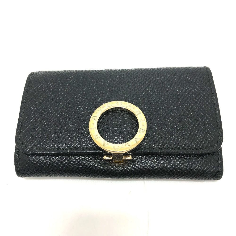 Bvlgari Bvlgari Bulgari Ring Clip Six In A Row Key Case Leather Men Size ONE SIZE - 1 Thumbnail