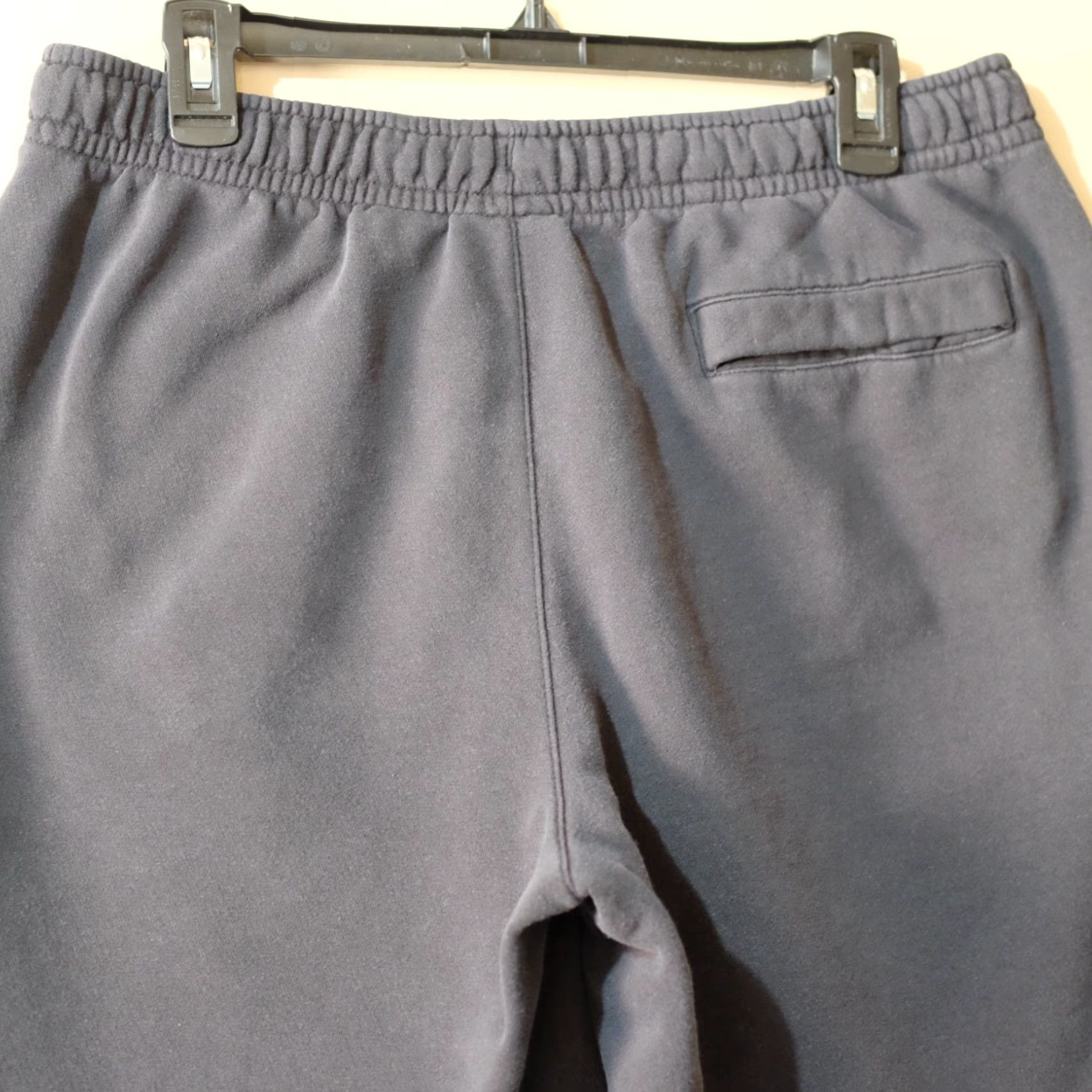 Nike Nike Sweatshorts Black Large Logo Drawstring Men's L Size ONE SIZE - 7 Thumbnail