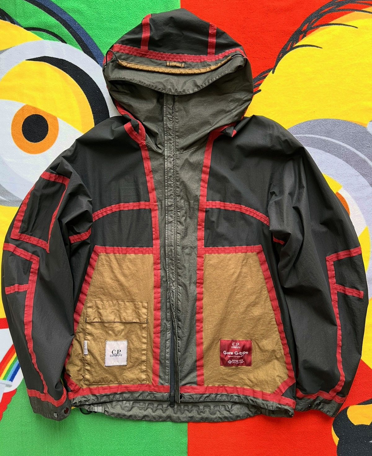 C.P. Company C.P Company GORE-TEX Jacket orange Green Infinium Down Liner Size US S / EU 44-46 / 1 - 4 Thumbnail