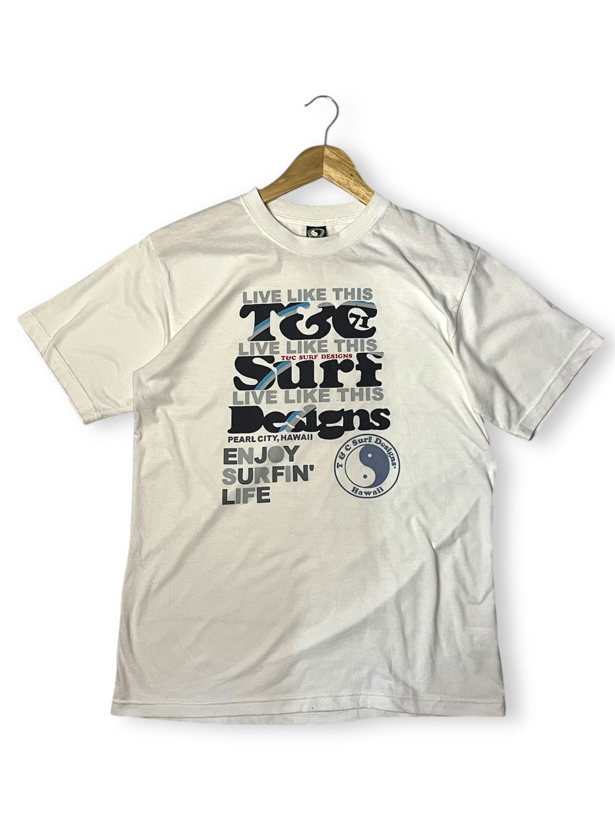 Other T&C Surf Designs Casual Short Sleeve Tee – Clean Surf Style Size US L / EU 52-54 / 3 - 1 Thumbnail