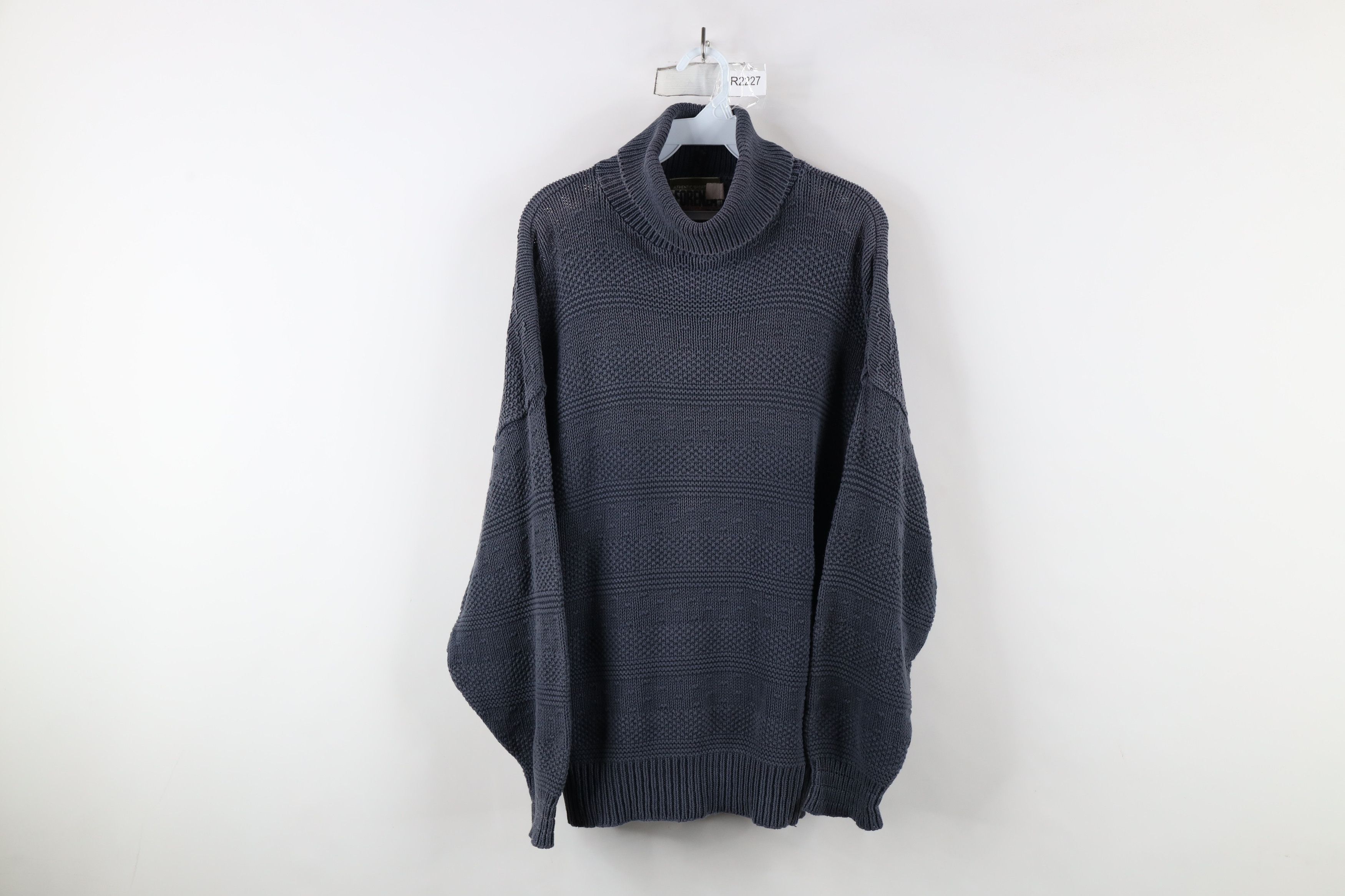 Vintage Vintage 90s Streetewar Ribbed Knit Turtleneck Sweater USA Size L / US 10 / IT 46 - 1 Thumbnail