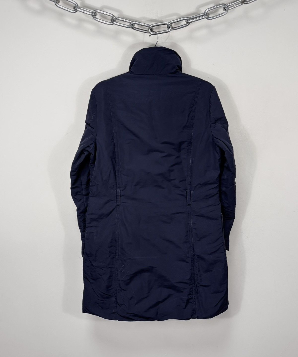 Moncler Moncler Romney Women’s Navy Blue Down Puffer Jacket Coat Size XL / US 12-14 / IT 48-50 - 3 Thumbnail