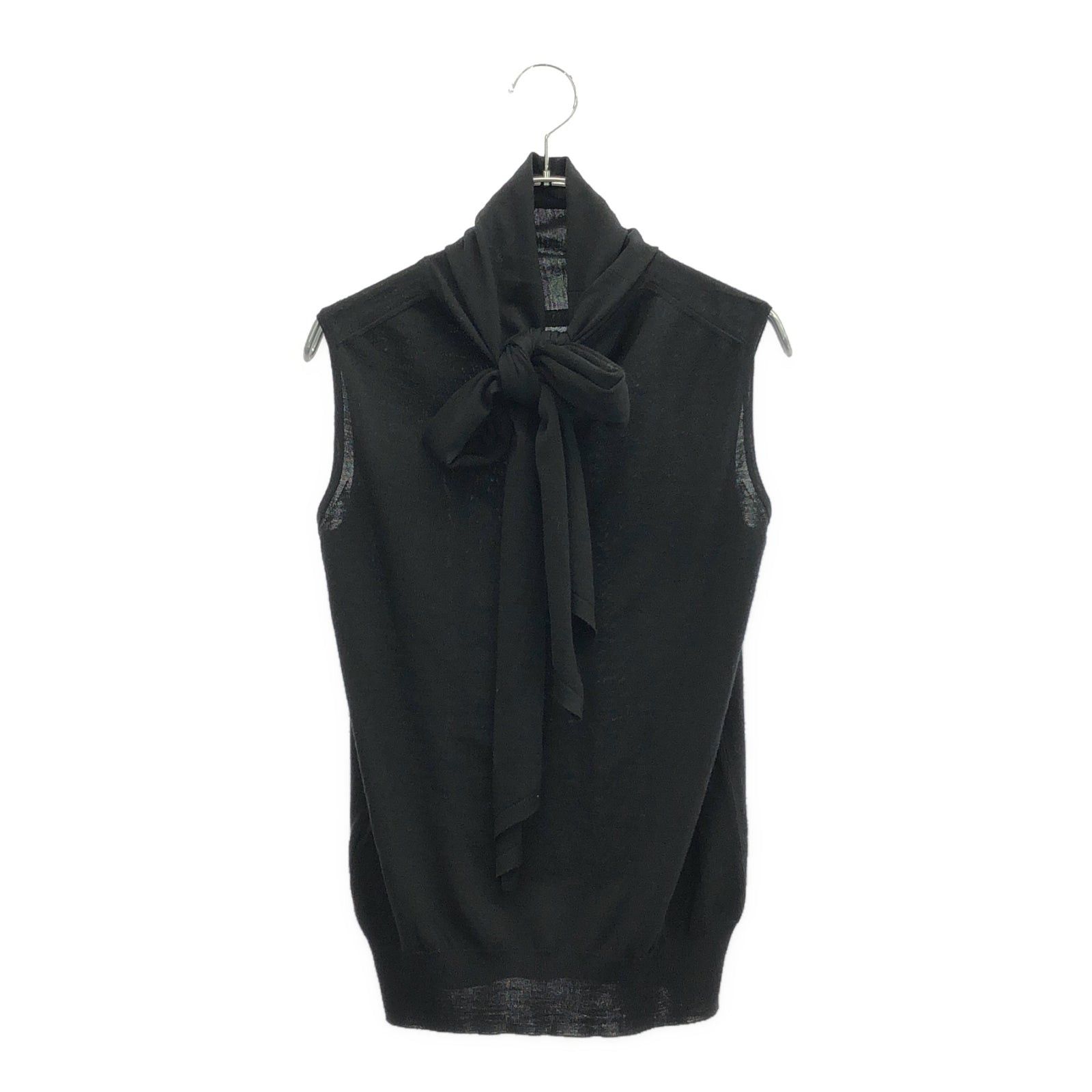 Hermes Hermes Knit Black Wool Size ONE SIZE - 1 Thumbnail