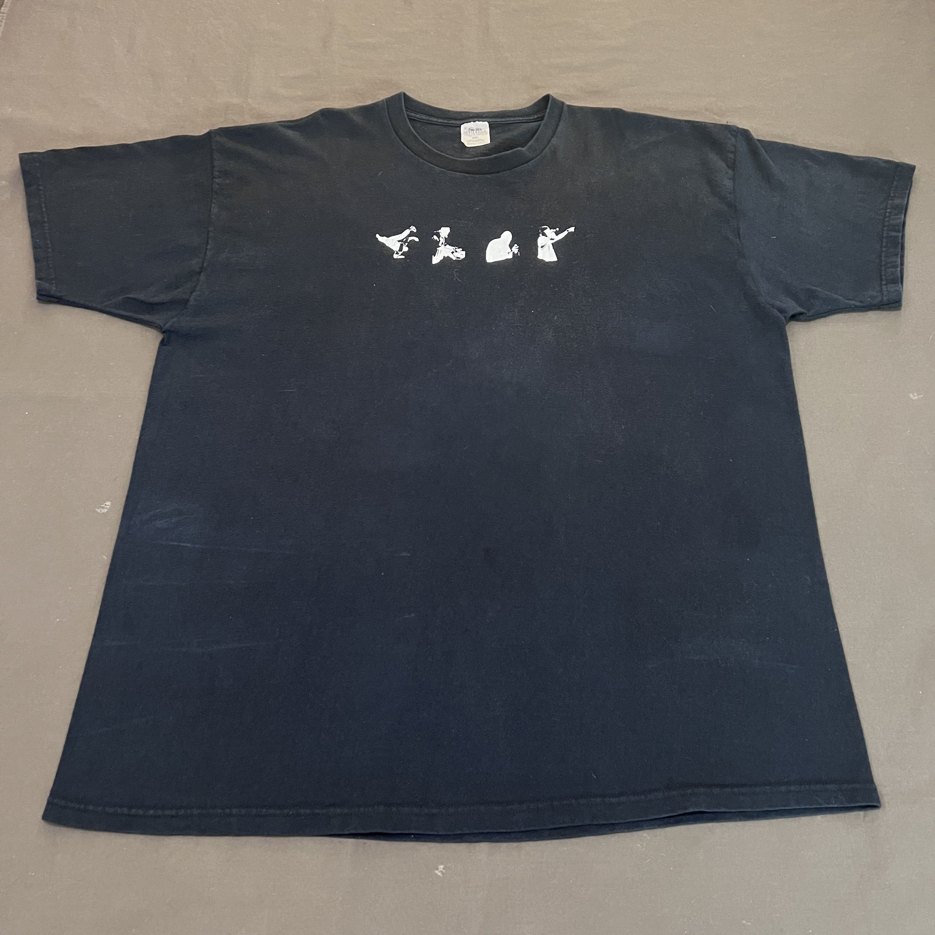 Rap Tees × Vintage Vintage Y2K Systematix Hiphop DJ Tee 2XL Size US XXL / EU 58 / 5 - 2 Thumbnail
