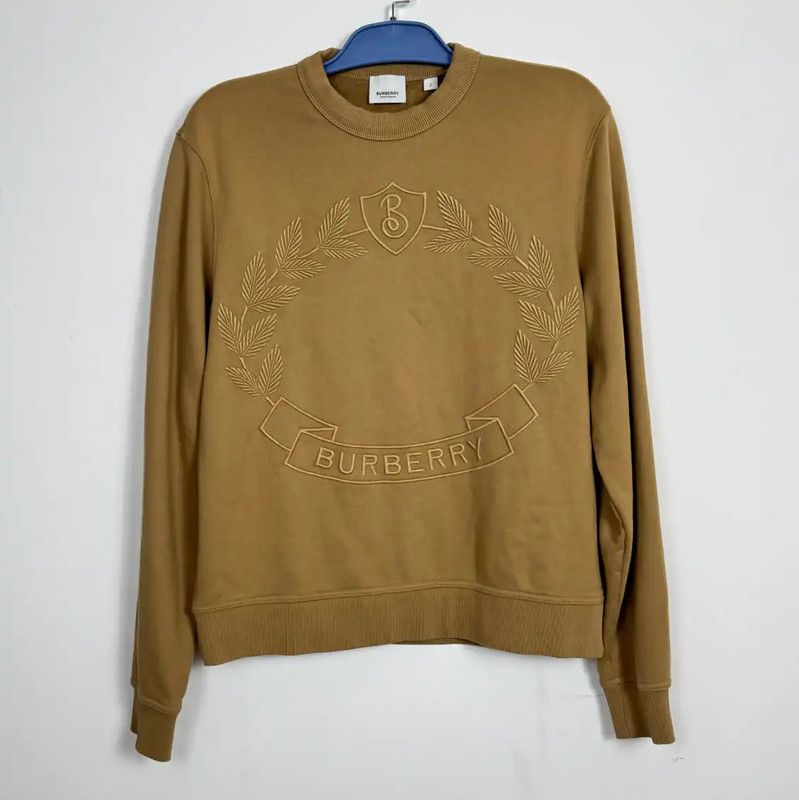 Burberry Burberry Khaki Winter Sweatshirt for Men Size US S / EU 44-46 / 1 - 1 Thumbnail