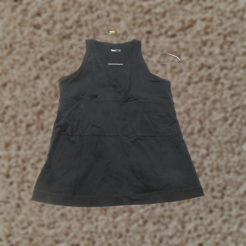 Lululemon Women Tank Top Athletic Nylon Stretch Black Size 4 S Inner Top Sleeveless