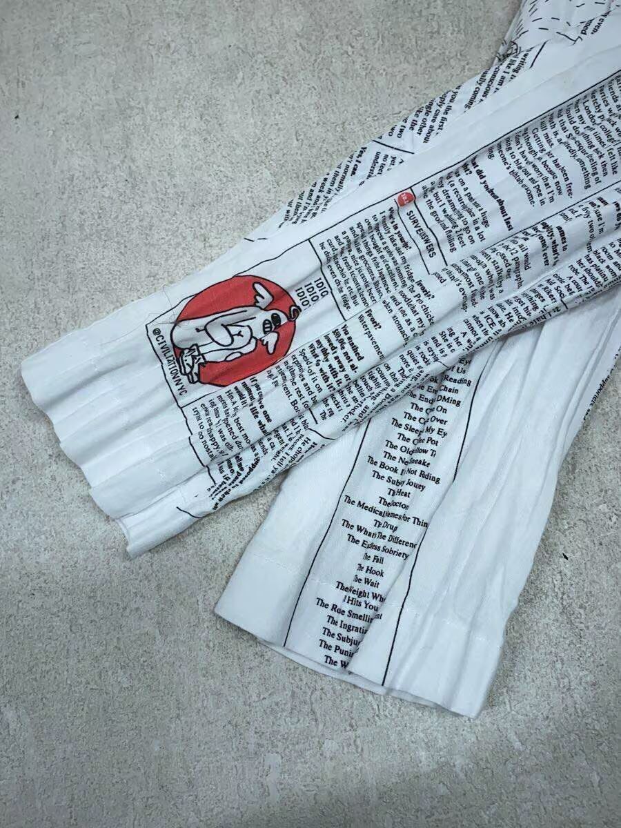 Junya Watanabe AD2019 "Civilization" Linen Newspaper Button Up Shirt Size US XS / EU 42 / 0 - 4 Thumbnail