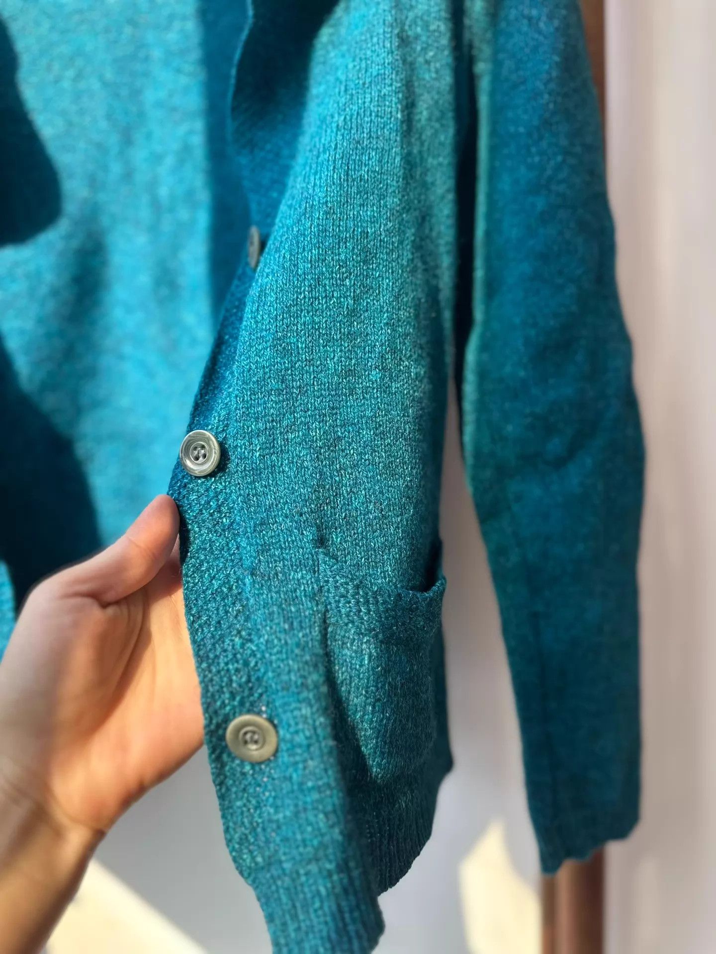 Dries Van Noten DVN Wool Blend Cardigan S 9/10 Lycra Subtle Mix Size S / US 4 / IT 40 - 3 Thumbnail