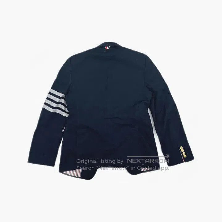 Thom Browne Thom Browne Striped Casual Suit Jacket for Men. Size US S / EU 44-46 / 1 - 2 Thumbnail