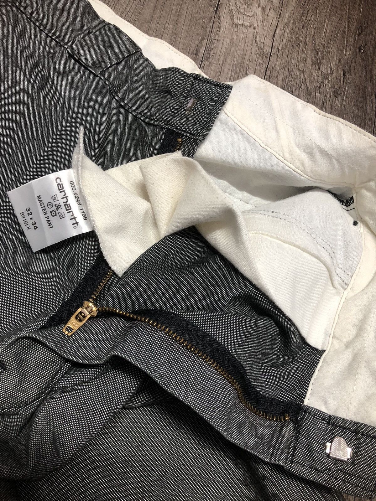 Carhartt × Vintage VINTAGE CARHARTT MASTER PANT SMART CASUAL Size US 30 / EU 46 - 9 Thumbnail