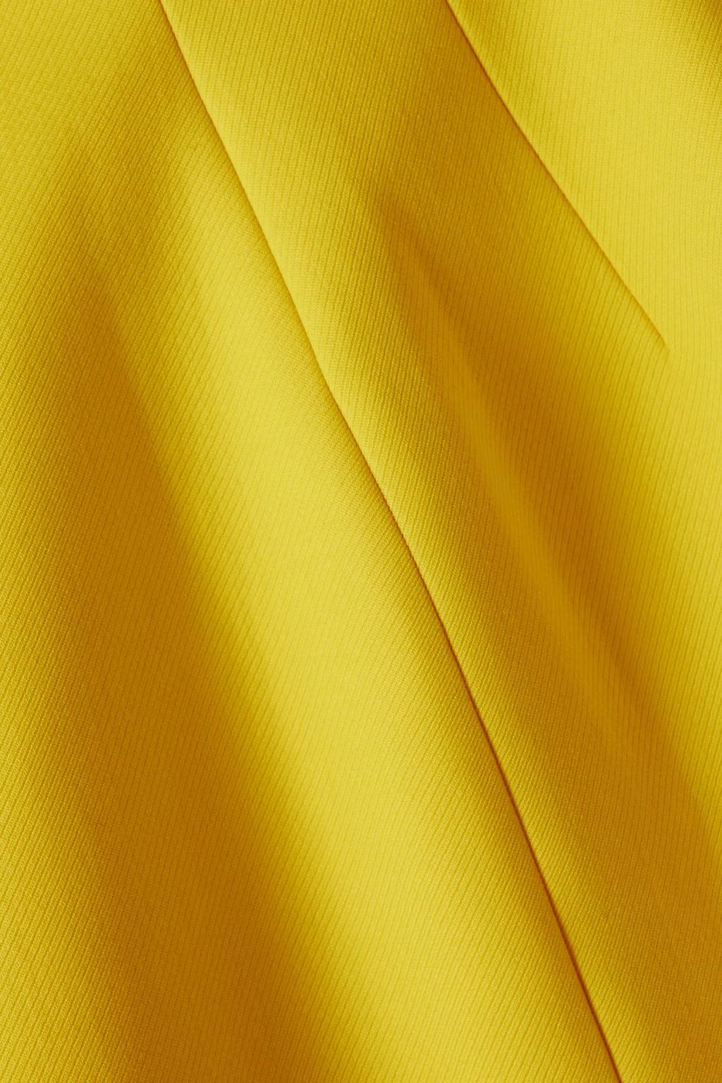 Dolce & Gabbana o1y0825 Sleeveless Mini Dress in Yellow Size L / US 10 / IT 46 - 4 Thumbnail