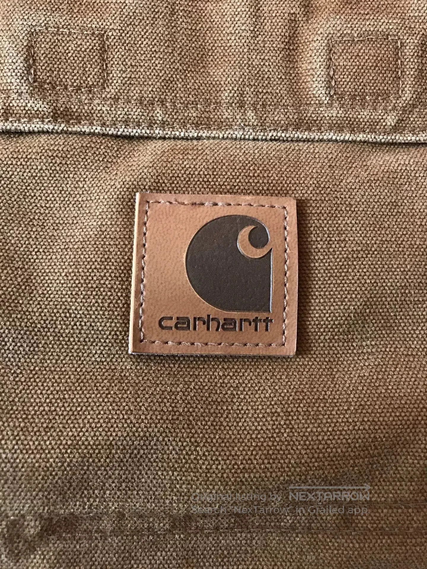Carhartt Carhartt C26 Classic Brown XL Canvas Jacket. Size US XL / EU 56 / 4 - 6 Thumbnail